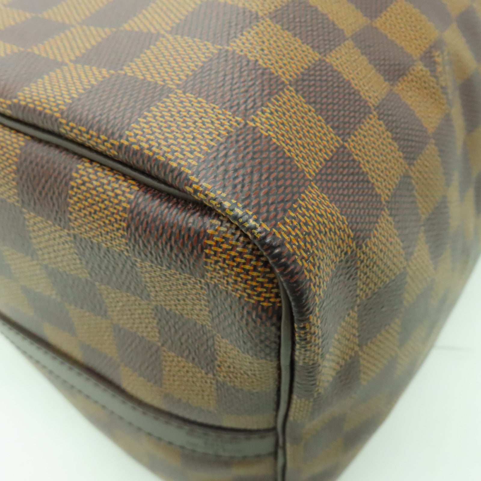 LOUIS VUITTON 【激減優惠】Damier Speedy 35金扣手挽袋啡色