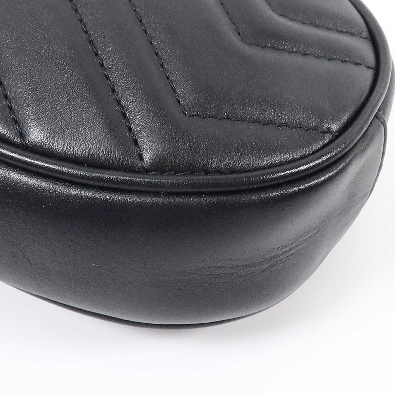 GUCCI 牛皮皮革GG Marmont Waist Bag腰包