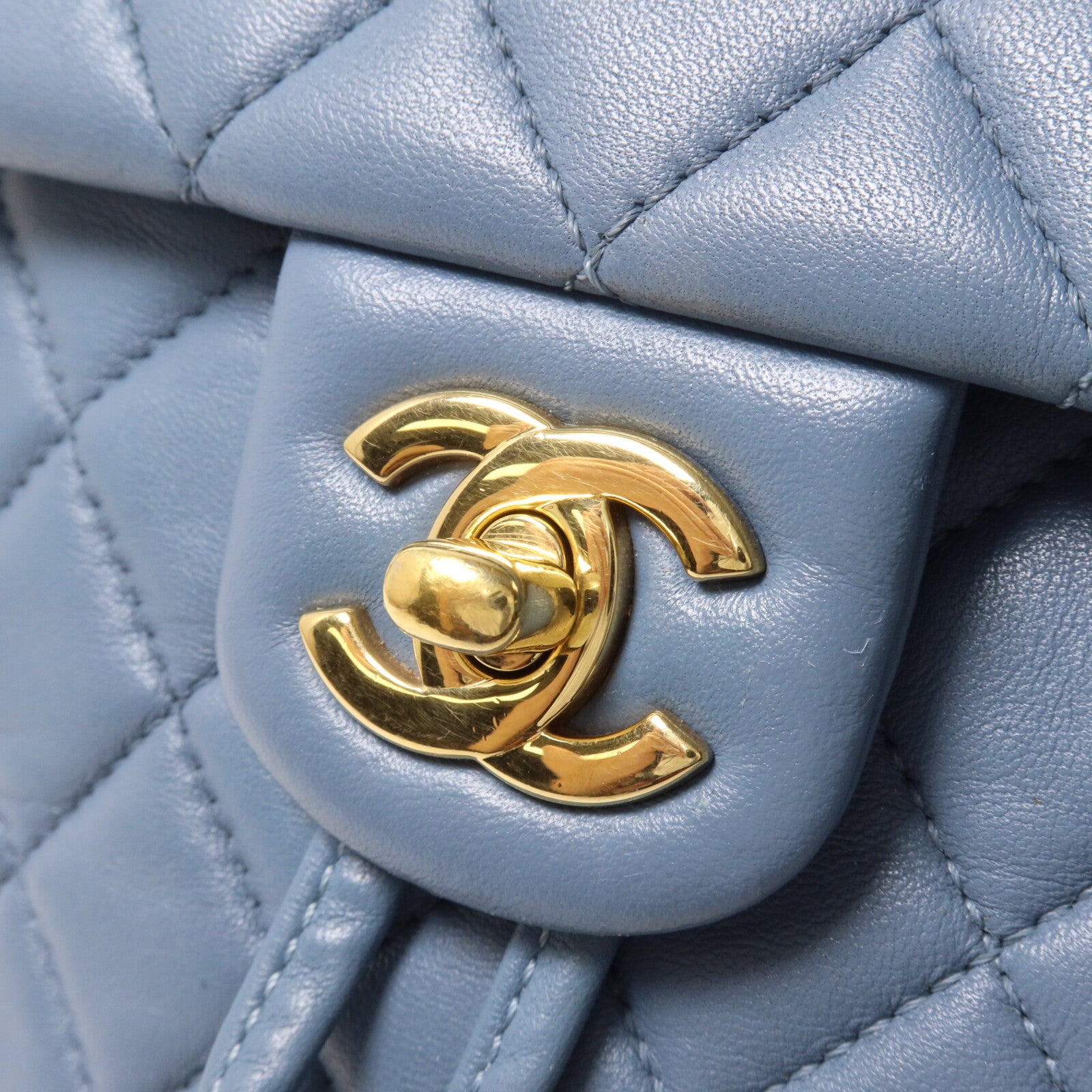 CHANEL 羊皮皮革BackPack鏈帶背包