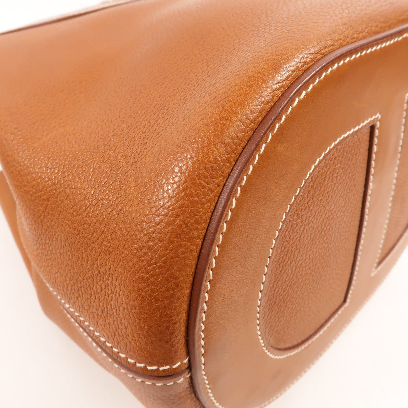 HERMES Barenia皮革In The Loop 23手挽袋Fauve