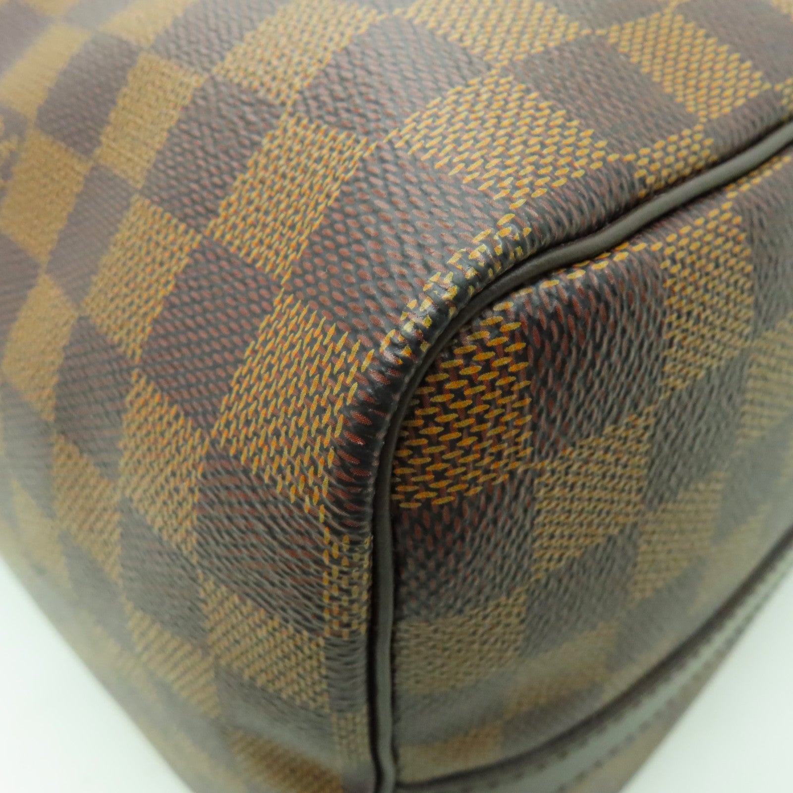 LOUIS VUITTON 【激減優惠】Damier Speedy 35金扣手挽袋啡色