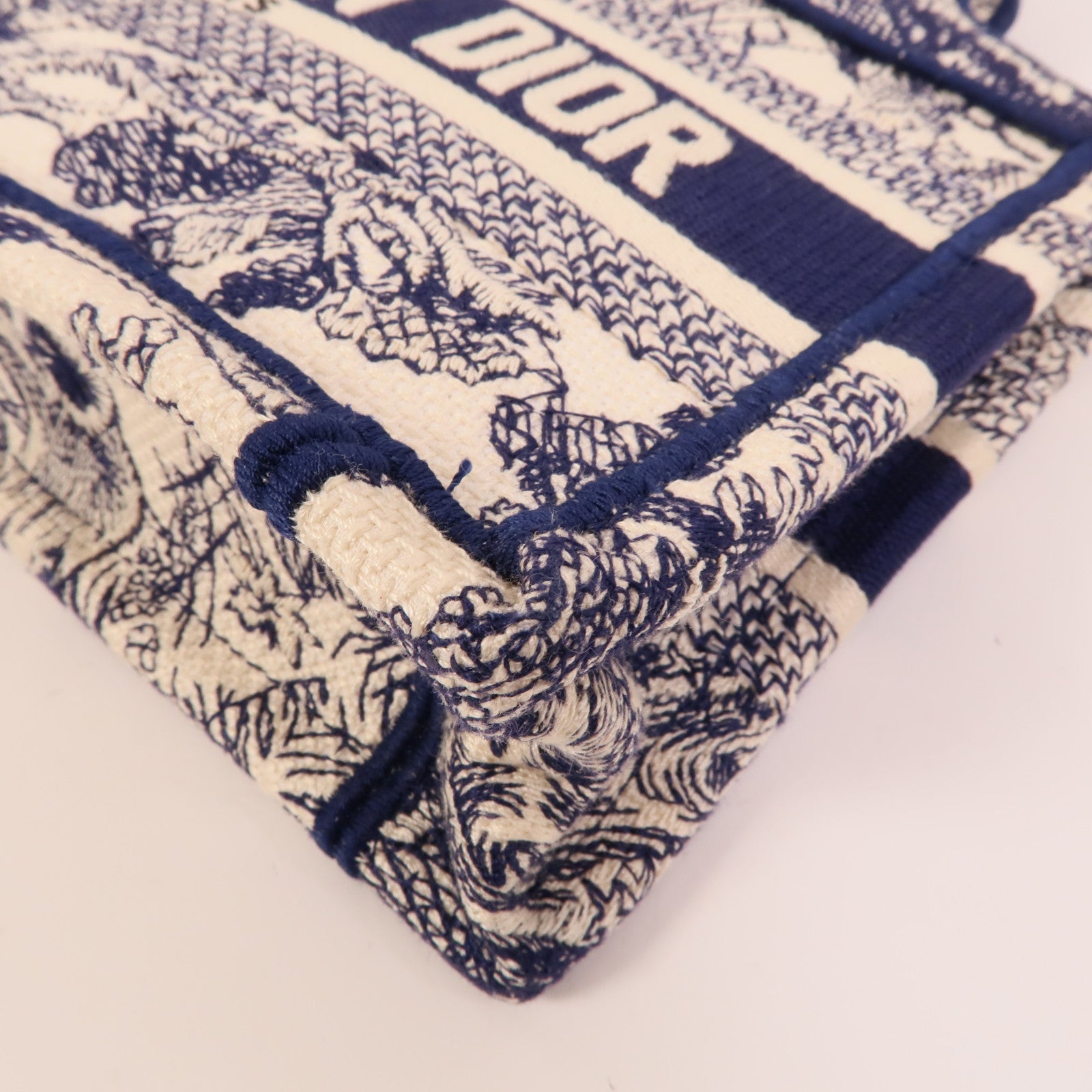Dior 帆布Mini Dior Book Tote手挽袋