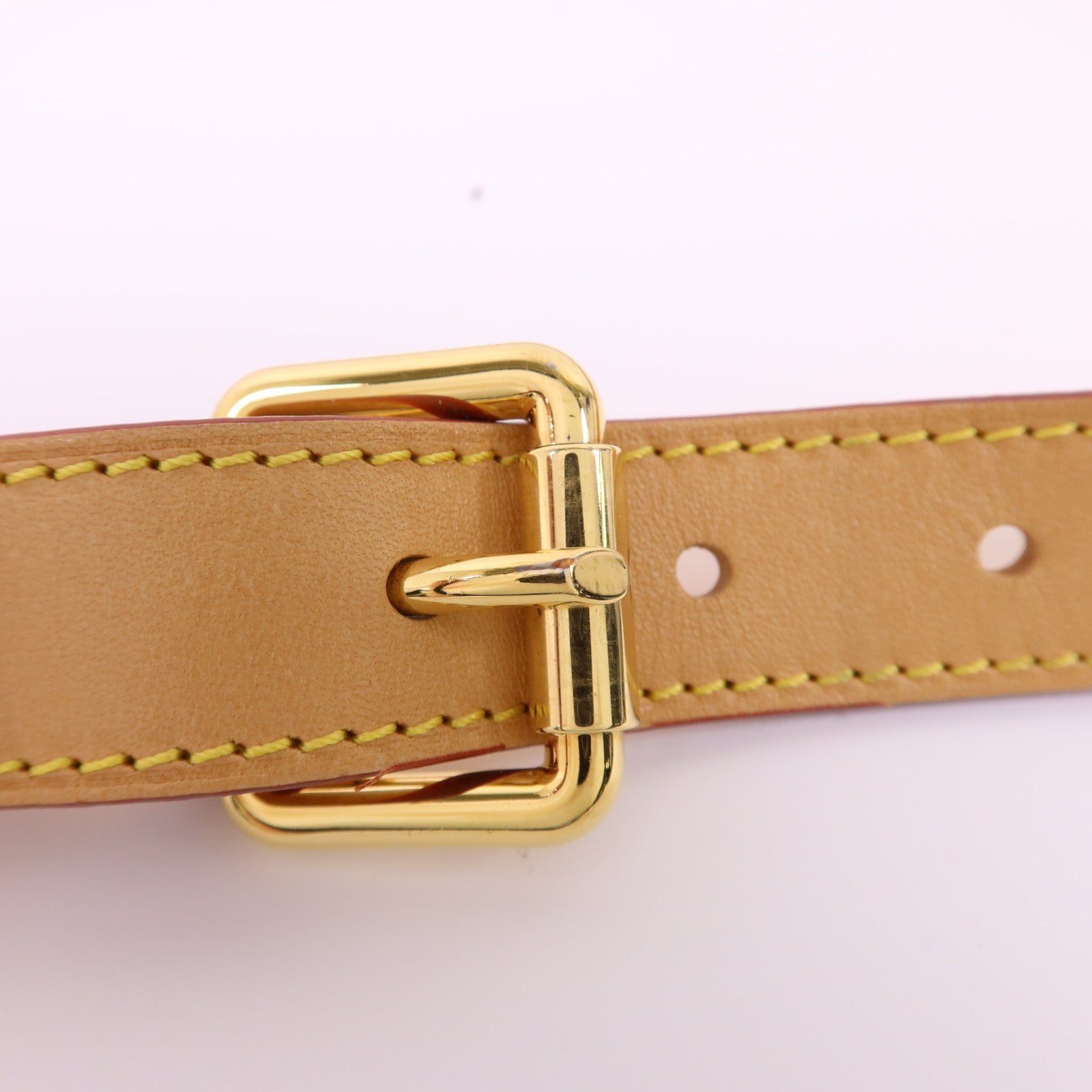 LOUIS VUITTON 皮革Shoulder Strap金扣肩帶