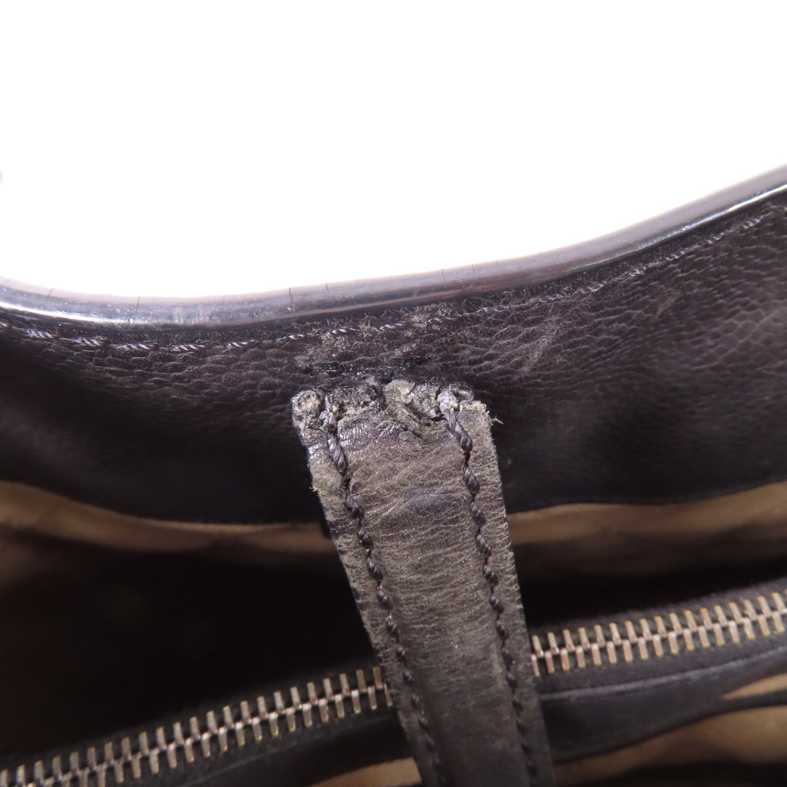 CHANEL 【激減優惠】牛皮皮革2Way Shoulder銀扣手挽肩背兩用袋