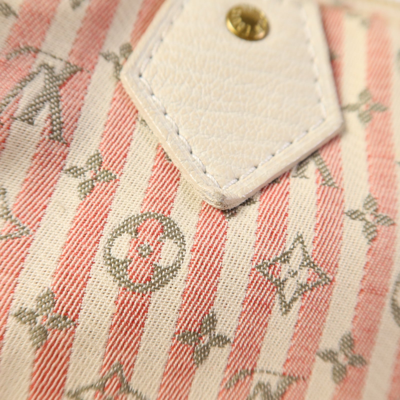 LOUIS VUITTON Monogram Mini Lin Croisette Speedy 30金扣肩背袋