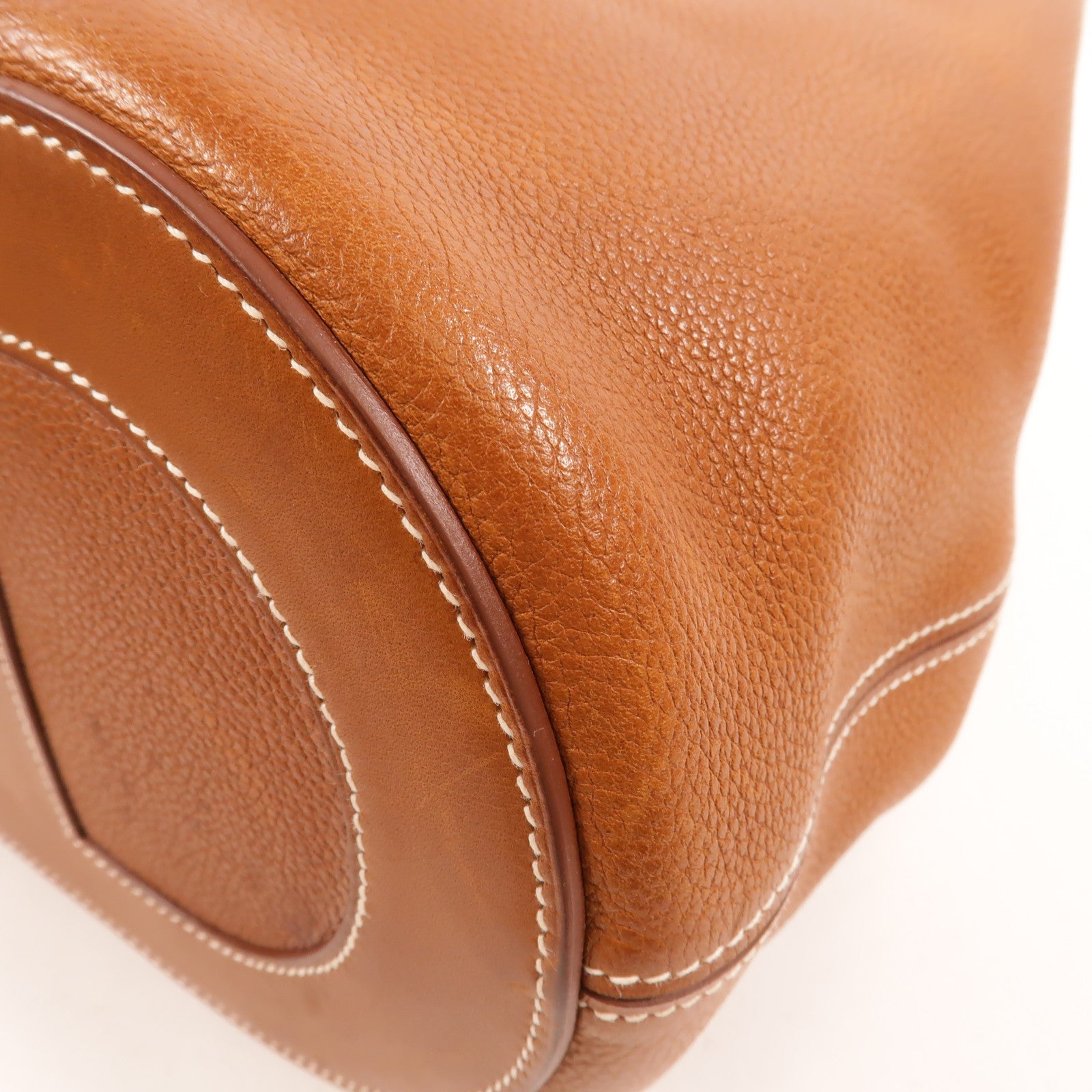 HERMES Barenia皮革In The Loop 23手挽袋Fauve