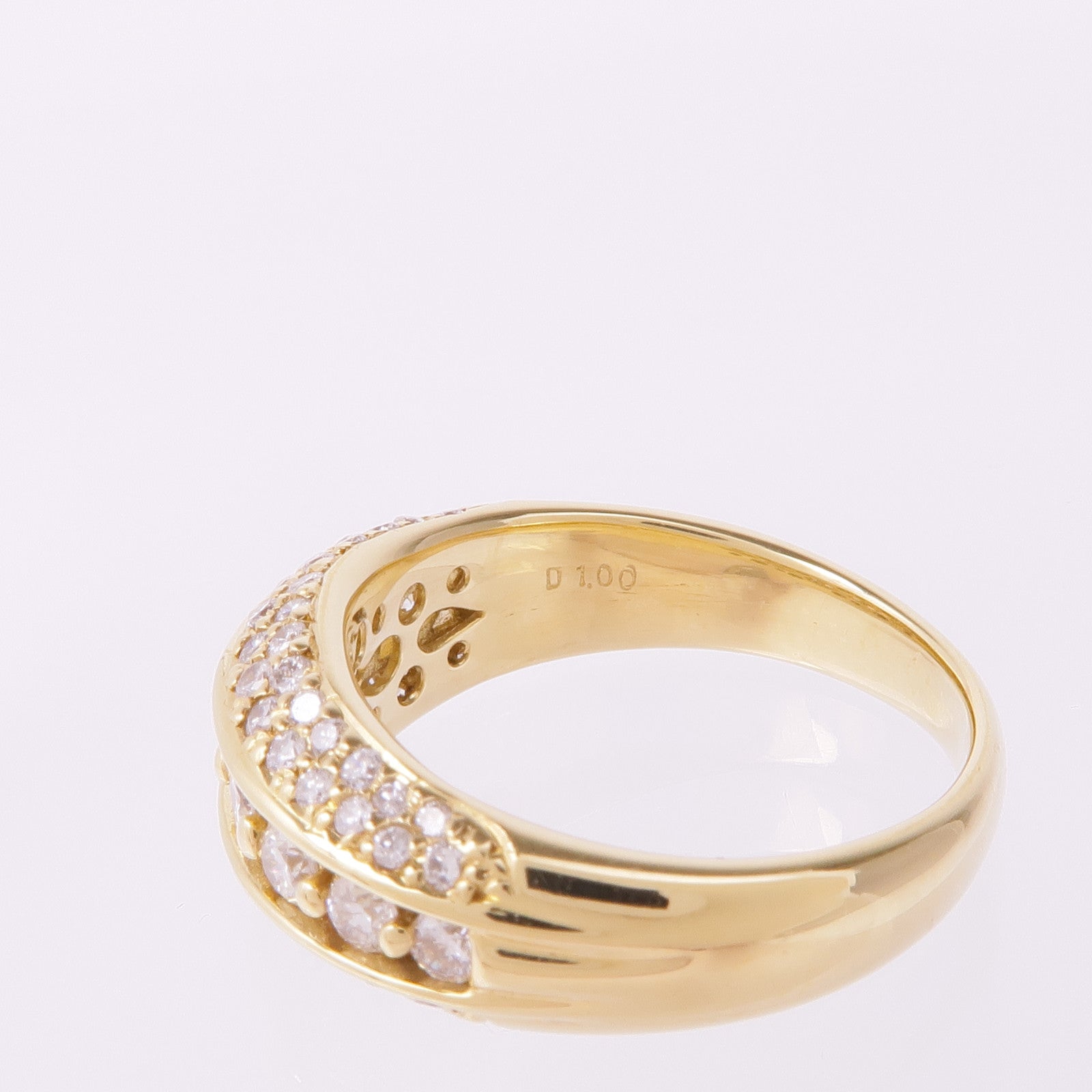 JEWELRY 【激減優惠】18K黃金Diamond Ring鑽石戒指US#6.25
