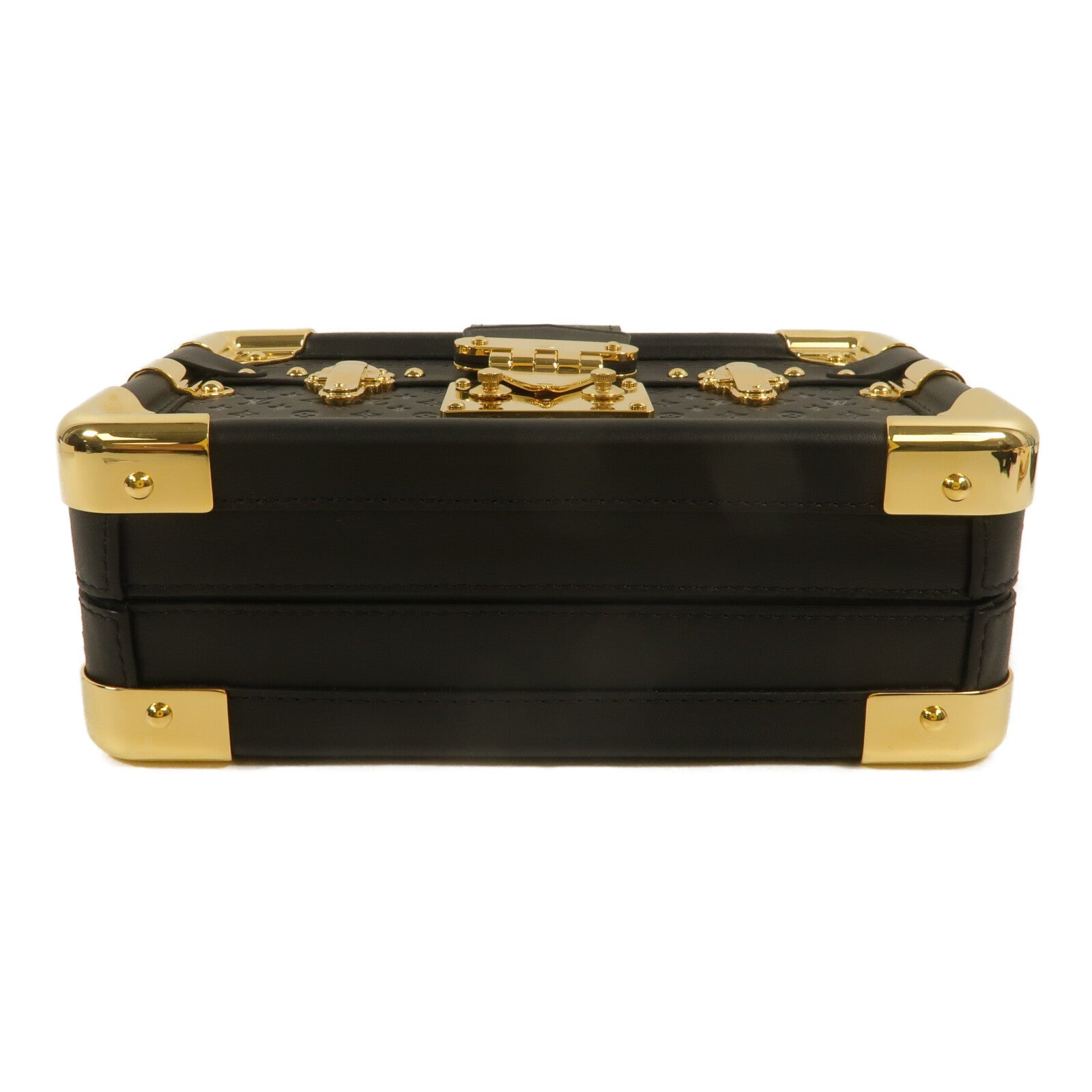 LOUIS VUITTON Monogram Nanogram Petit Malle肩背袋