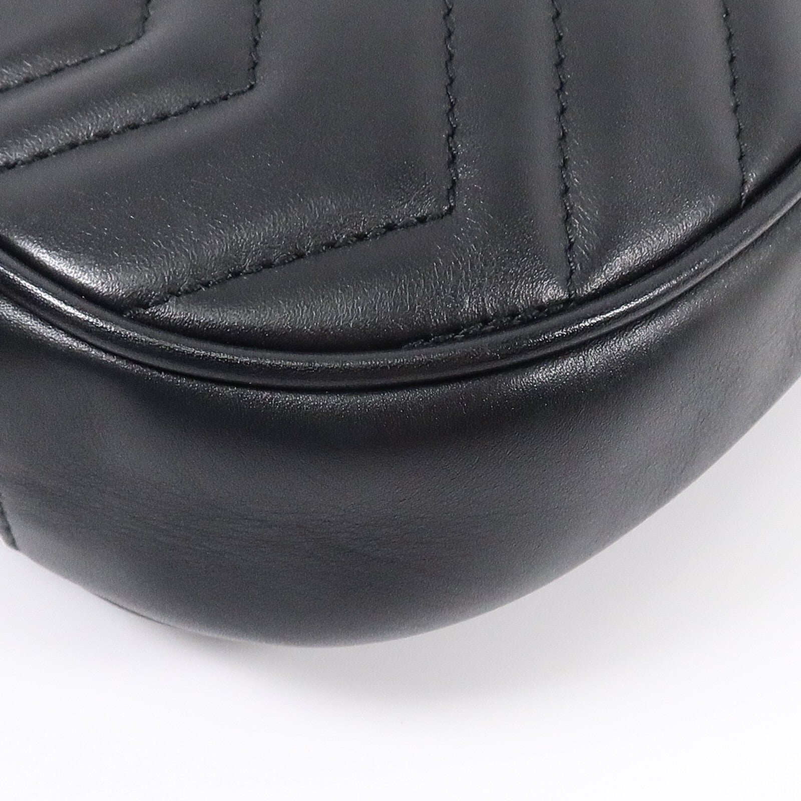 GUCCI 牛皮皮革GG Marmont Waist Bag腰包