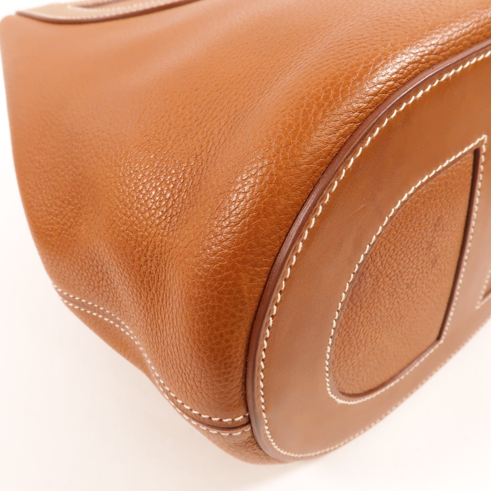 HERMES Barenia皮革In The Loop 23手挽袋Fauve