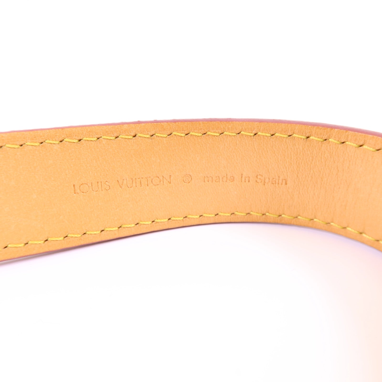 LOUIS VUITTON 皮革Shoulder Strap金扣肩帶