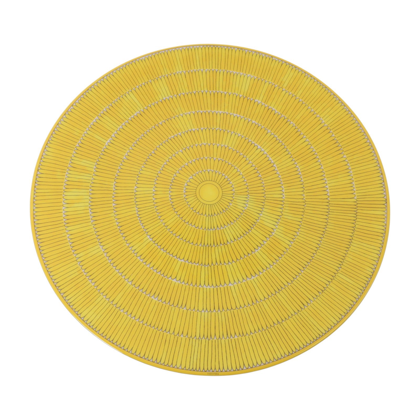 HERMES 陶瓷Soleil d'Hermes presentation Plate陶瓷展示盤