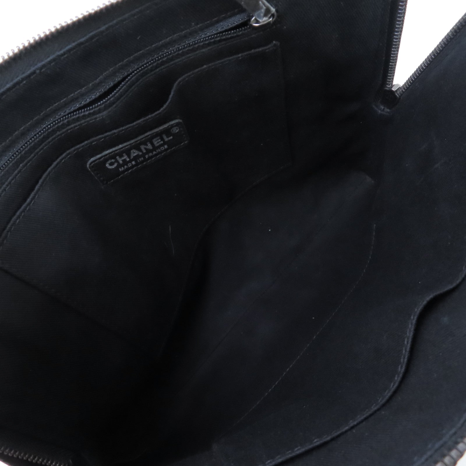 CHANEL 【激減優惠】菱格Caviar皮革2Way Shoulder Bag銀扣鏈帶手挽肩背兩用袋黑色