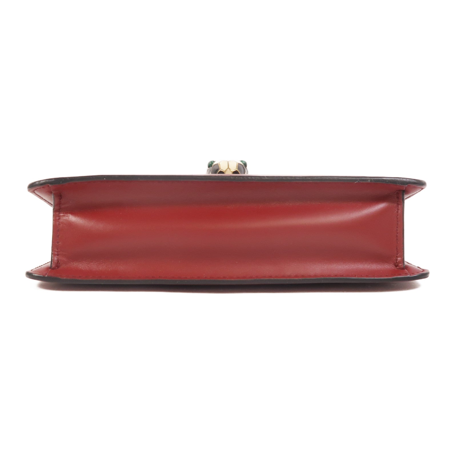BVLGARI 牛皮皮革Serpenti Forever Wallet On Chain鏈帶肩背袋