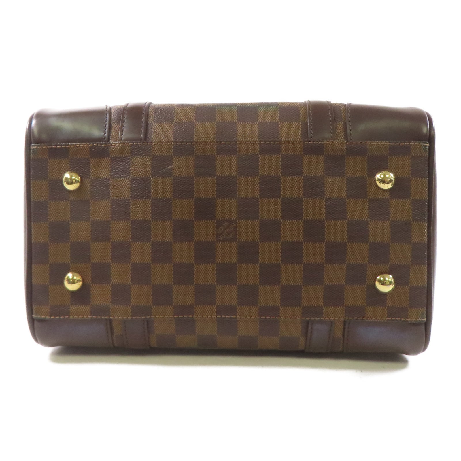 LOUIS VUITTON LV GHW Berkeley Handbag N52000 Damier Brown