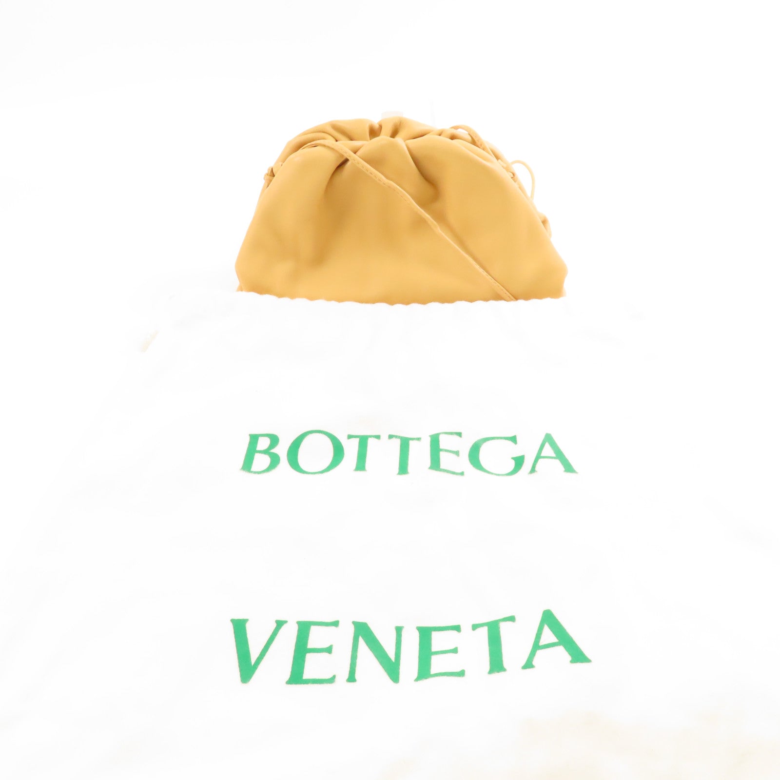 BOTTEGA VENETA 羊皮皮革Veneta Pouch金扣肩背袋