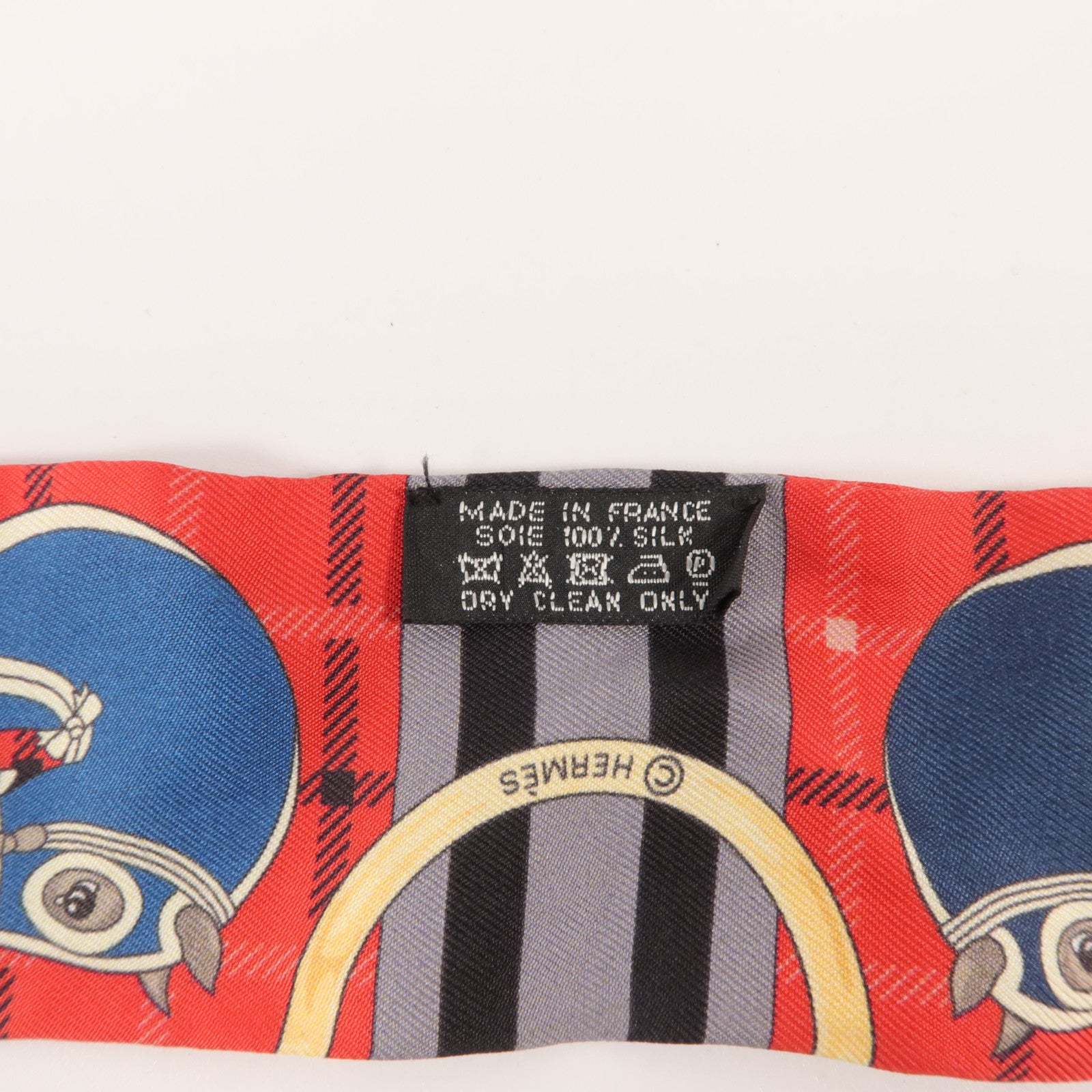 HERMES 絲質Twilly絲巾