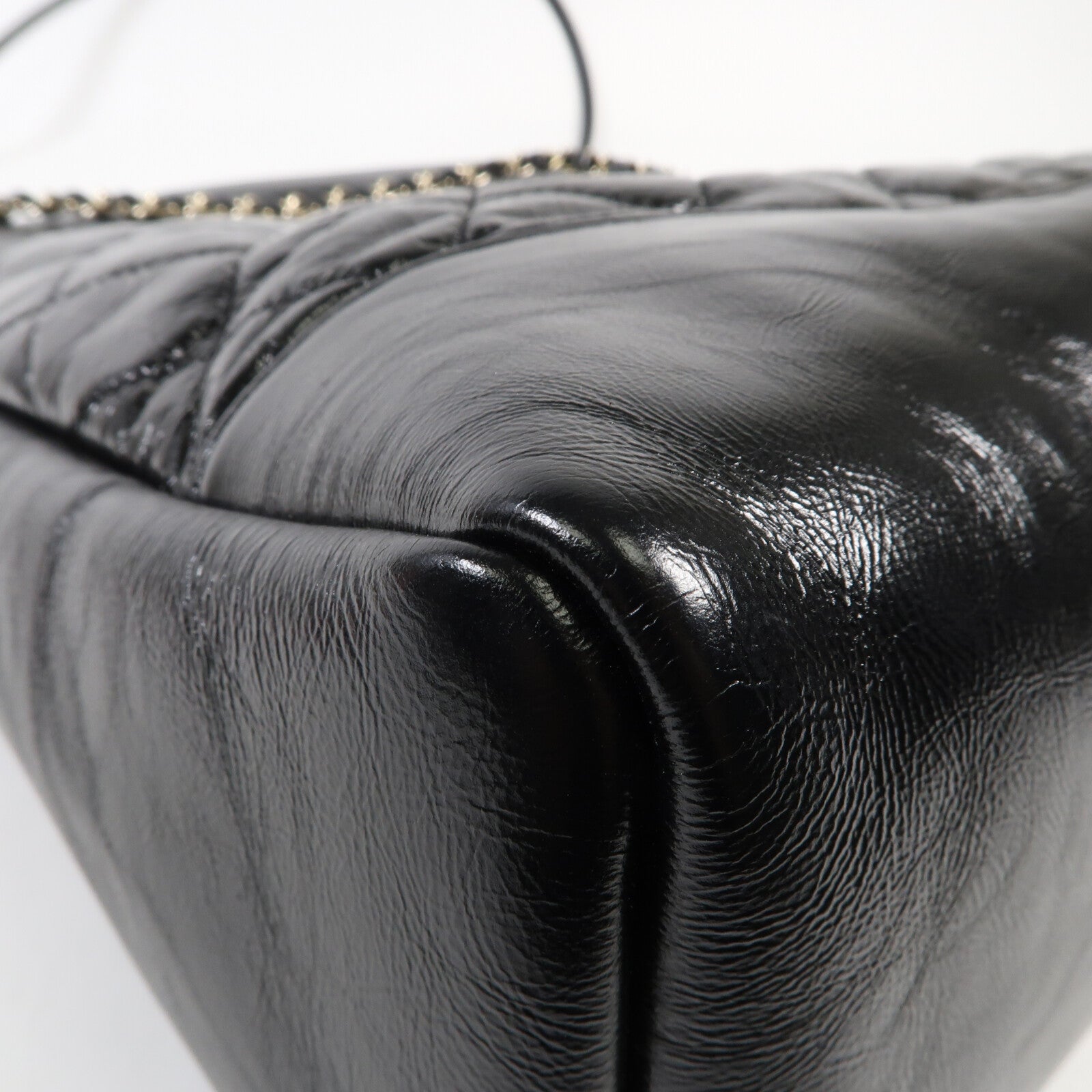 CHANEL 牛皮皮革Chanel 31金扣手挽肩背兩用袋