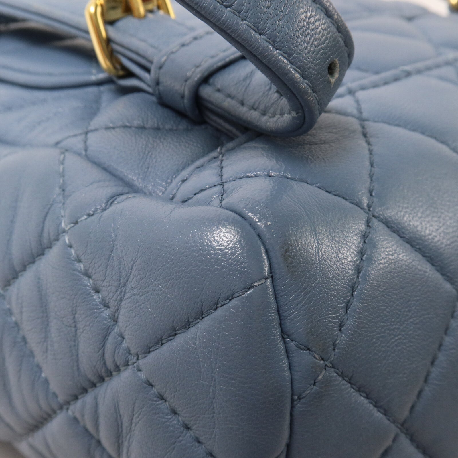 CHANEL 羊皮皮革BackPack鏈帶背包