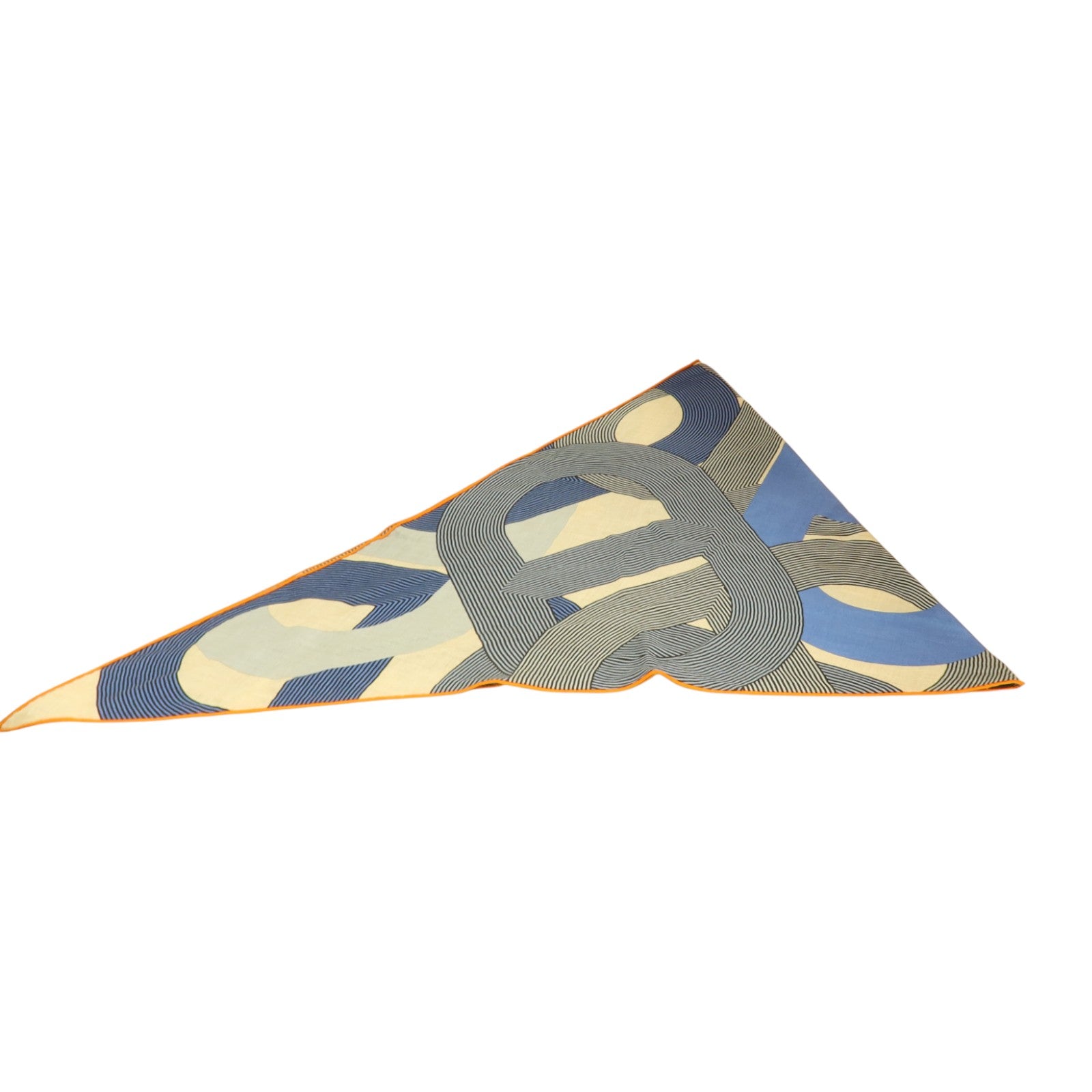 HERMES 羊絨/絲質Giant Triangle Scarf 208x83cm圍巾