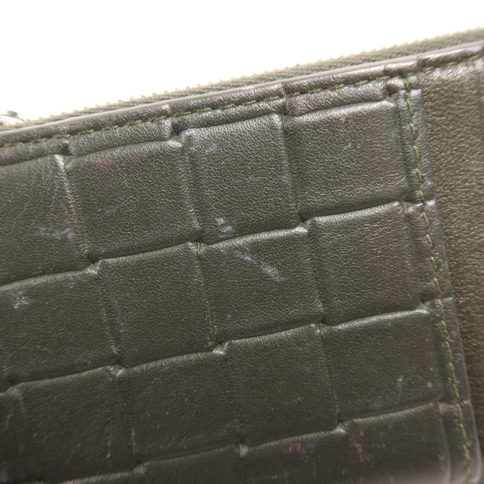 BOTTEGA VENETA 牛皮皮革Card Case銀扣卡片套