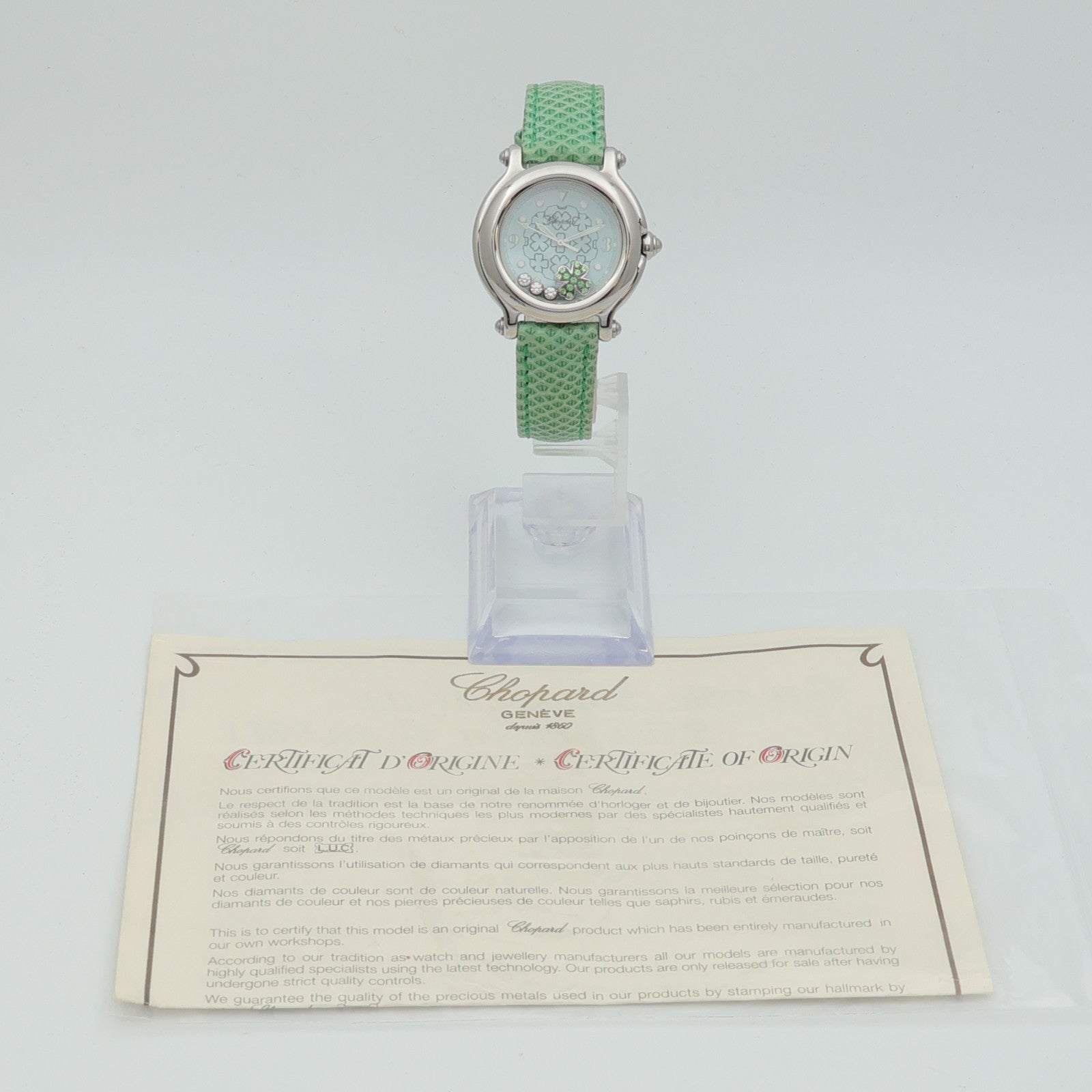 Chopard Happy Sport Good Luck Clover Watch 27/8428