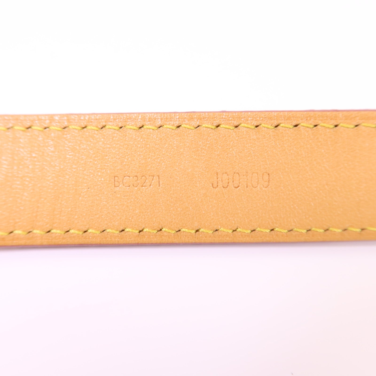 LOUIS VUITTON 皮革Shoulder Strap金扣肩帶