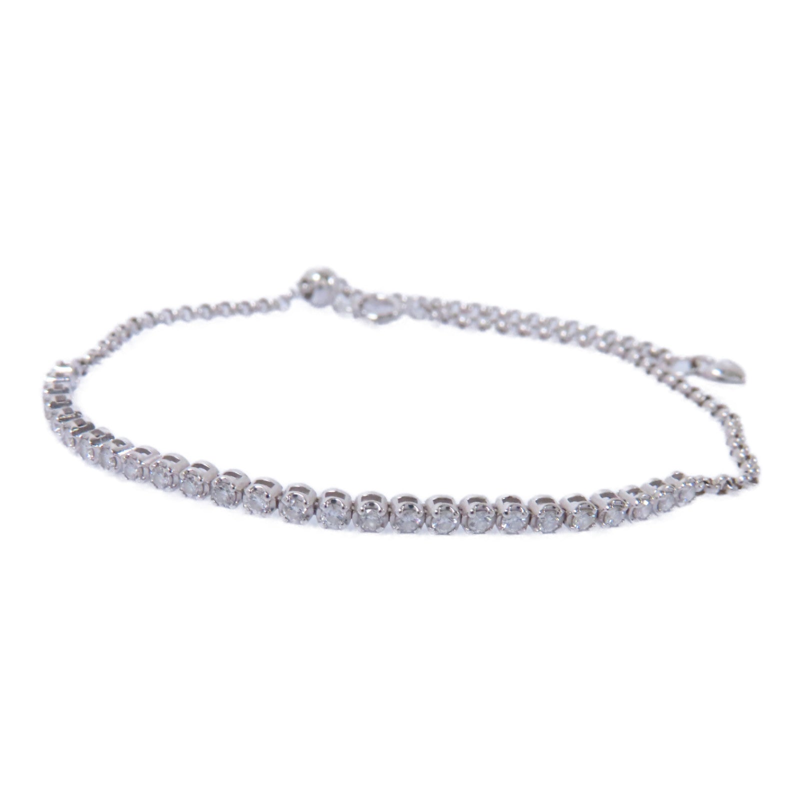 JEWELRY 18K白金Diamond Bracelet 0.332ct鑽石手鏈