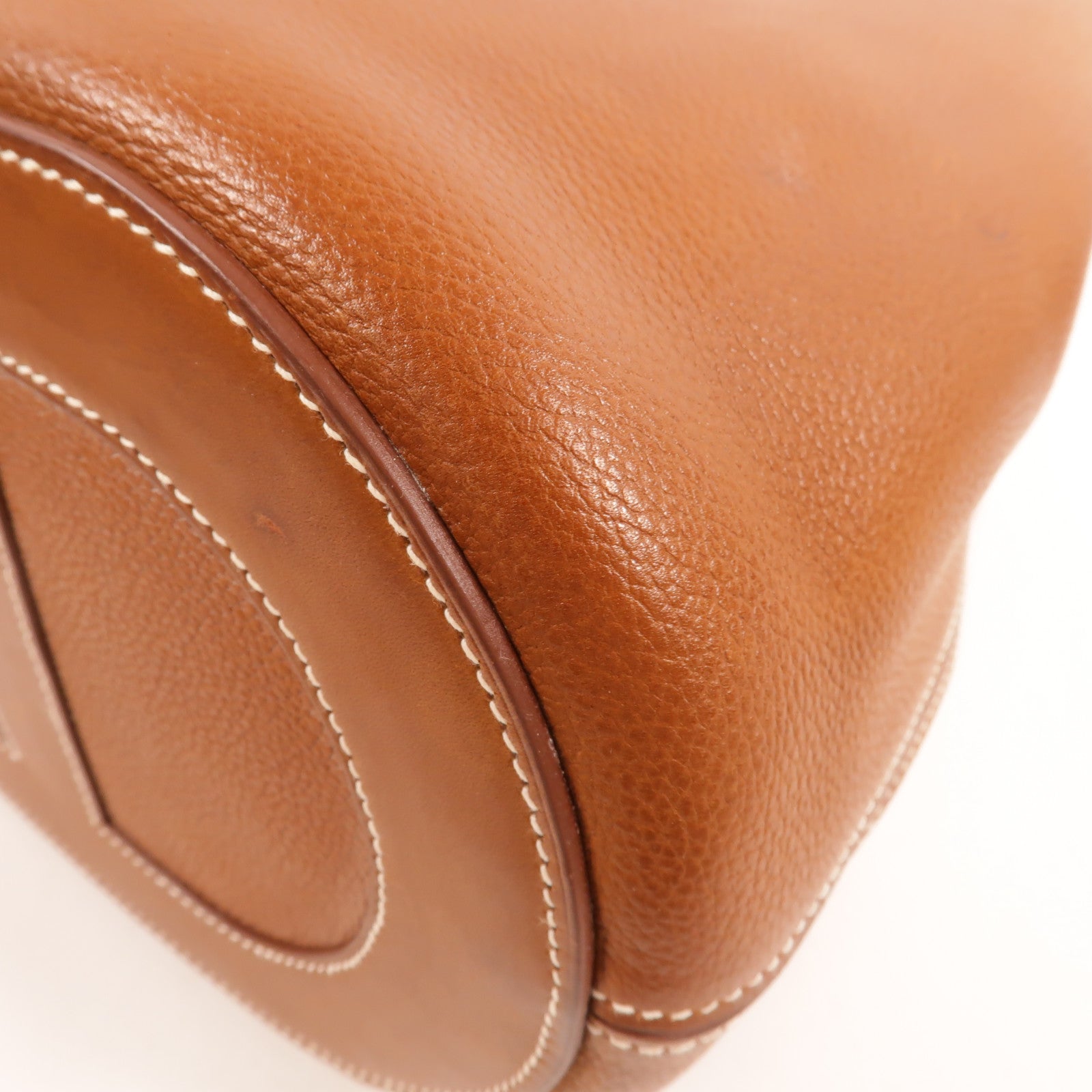 HERMES Barenia皮革In The Loop 23手挽袋Fauve