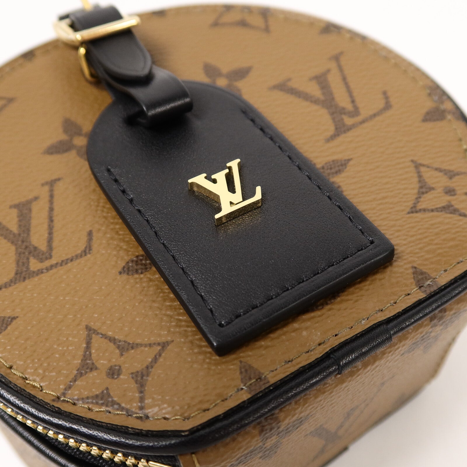 LOUIS VUITTON Monogram Reverse Mini Boite手挽肩背兩用袋