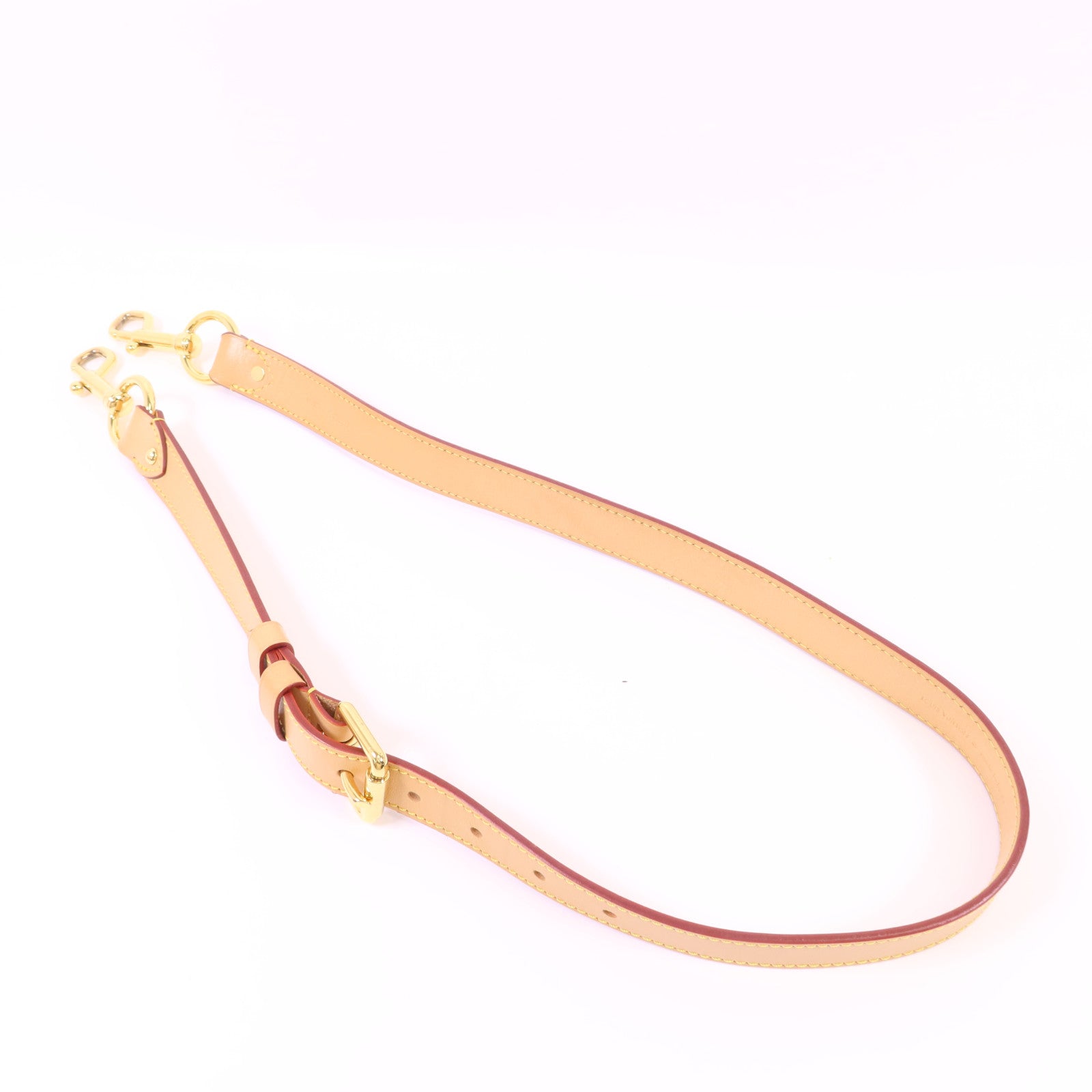 LOUIS VUITTON 皮革Shoulder Strap金扣肩帶