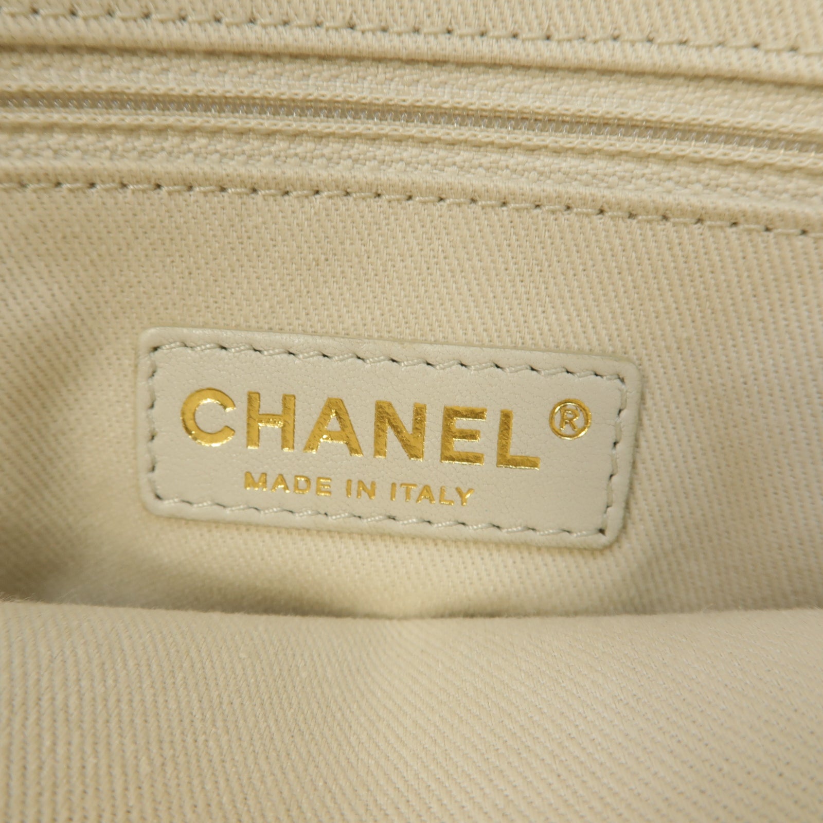 CHANEL 【激減優惠】菱格Caviar皮革2Way Chain Shoulder Bag金扣手挽肩背兩用袋白色