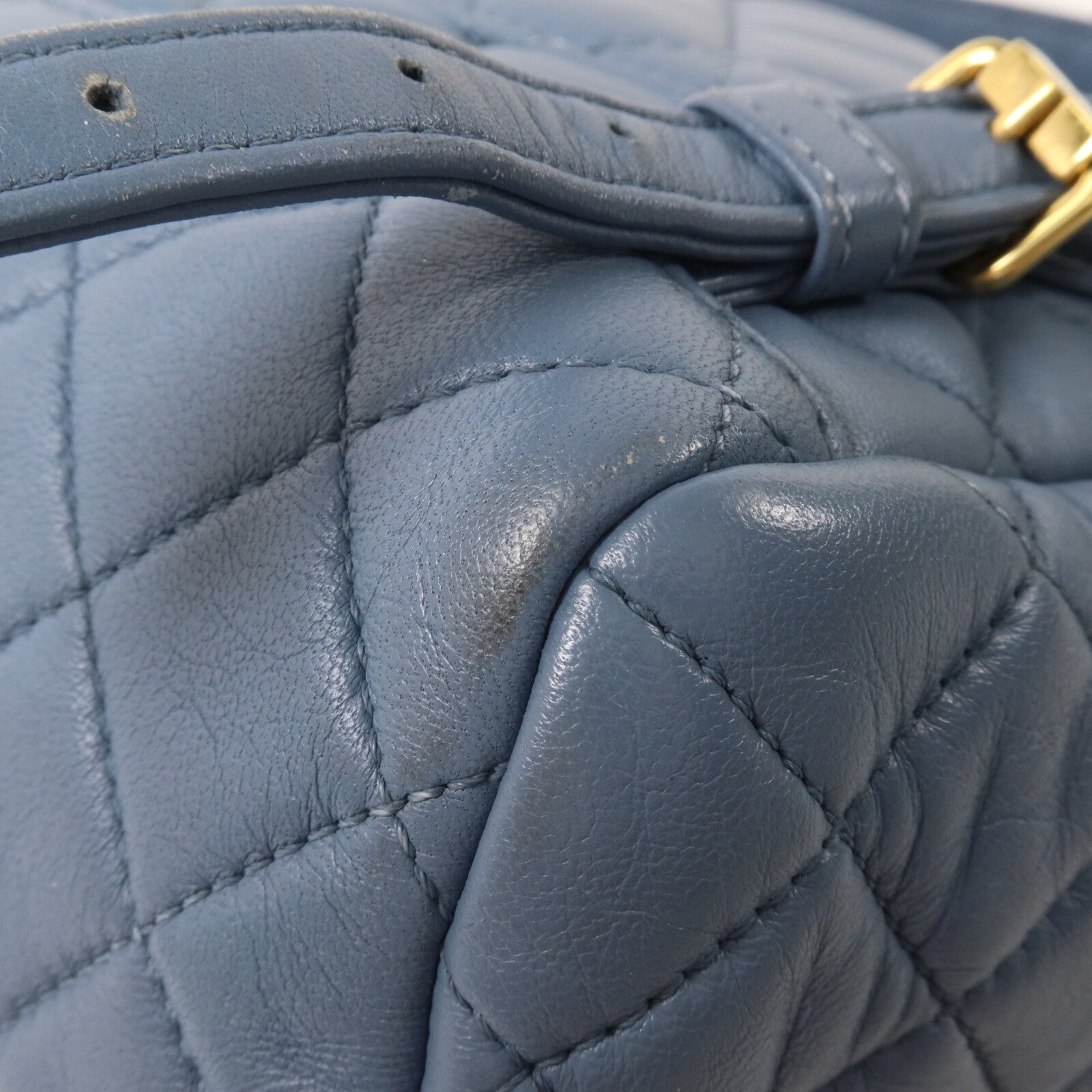 CHANEL 羊皮皮革BackPack鏈帶背包