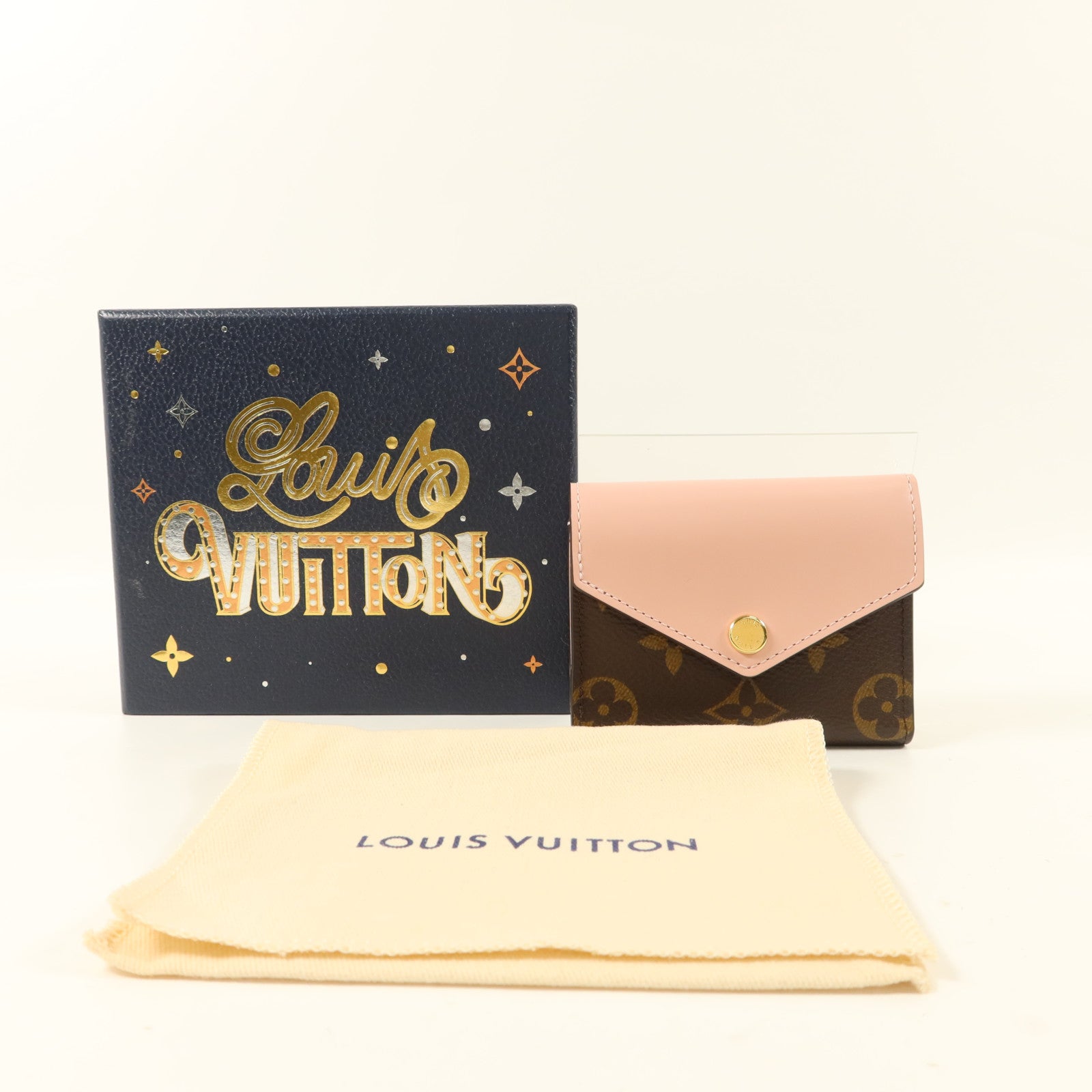 LOUIS VUITTON Monogram Zoe Wallet金扣錢包