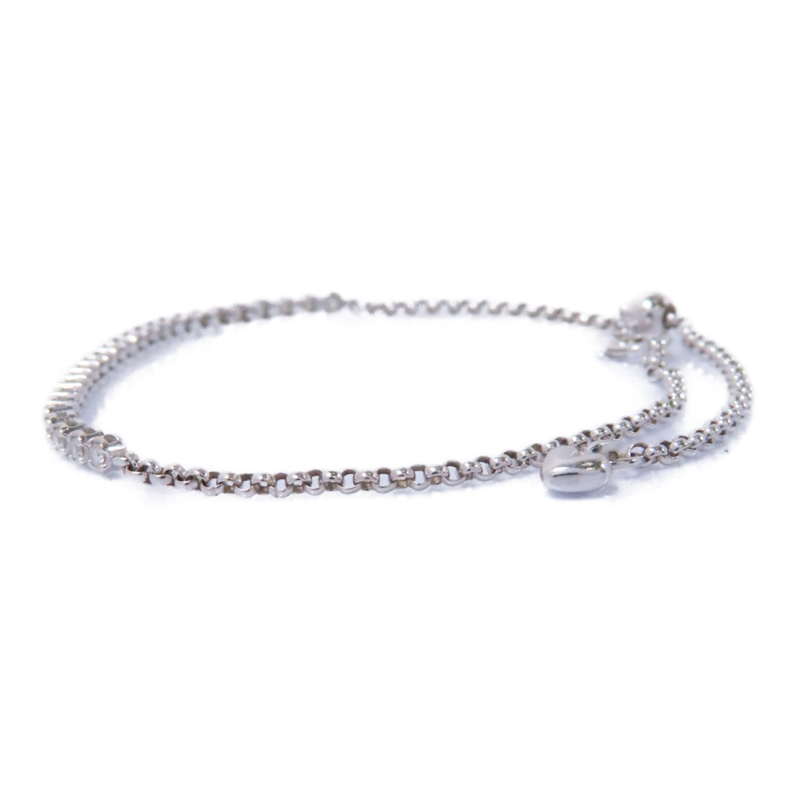JEWELRY 18K白金Diamond Bracelet 0.332ct鑽石手鏈