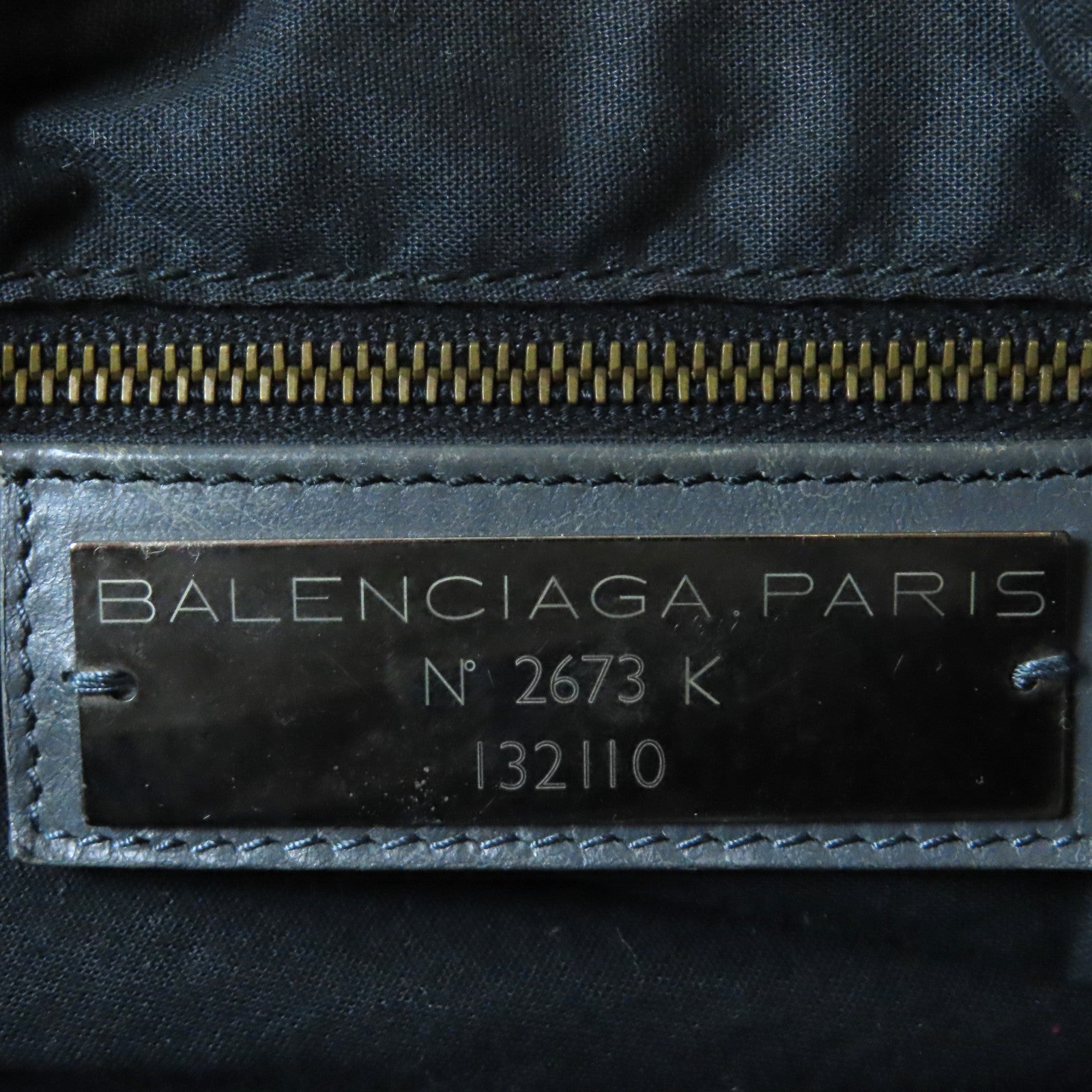 BALENCIAGA 【激減優惠】皮革The work手挽袋灰色