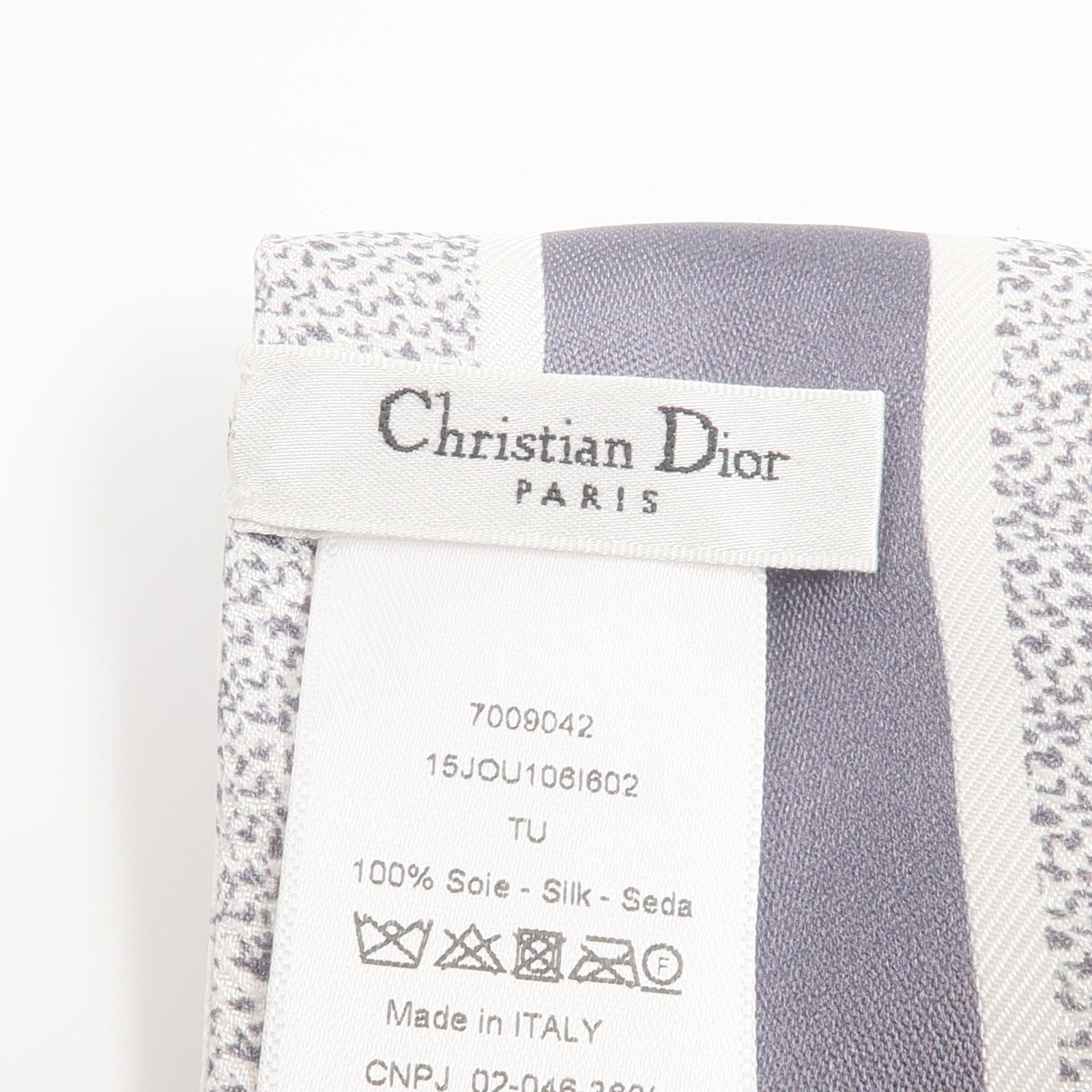 Dior 絲質Toile De Jouy Sauvage Mitzah絲巾