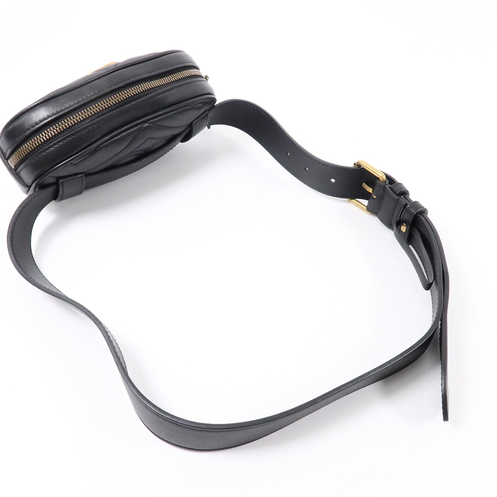 GUCCI 牛皮皮革GG Marmont Waist Bag腰包