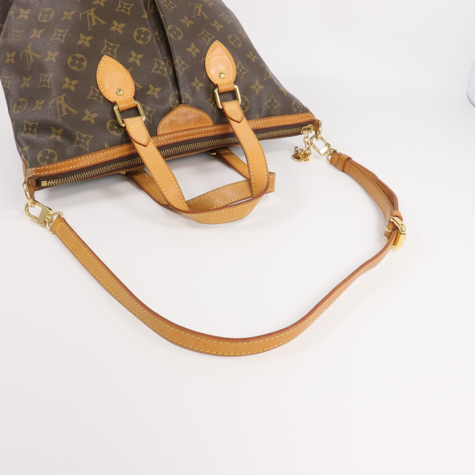 LOUIS VUITTON Monogram Palermo PM金扣手挽肩背兩用袋