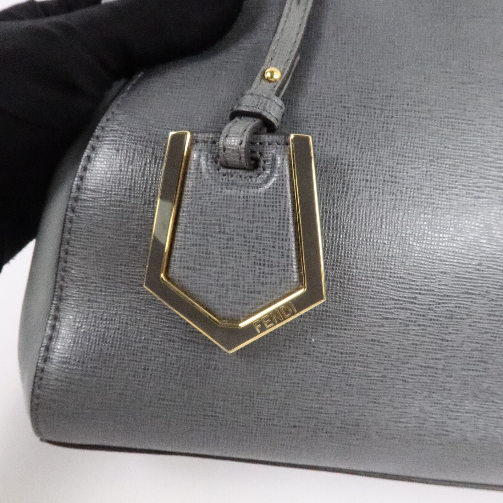 FENDI 牛皮皮革2 Jours Bag Small手挽肩背兩用袋