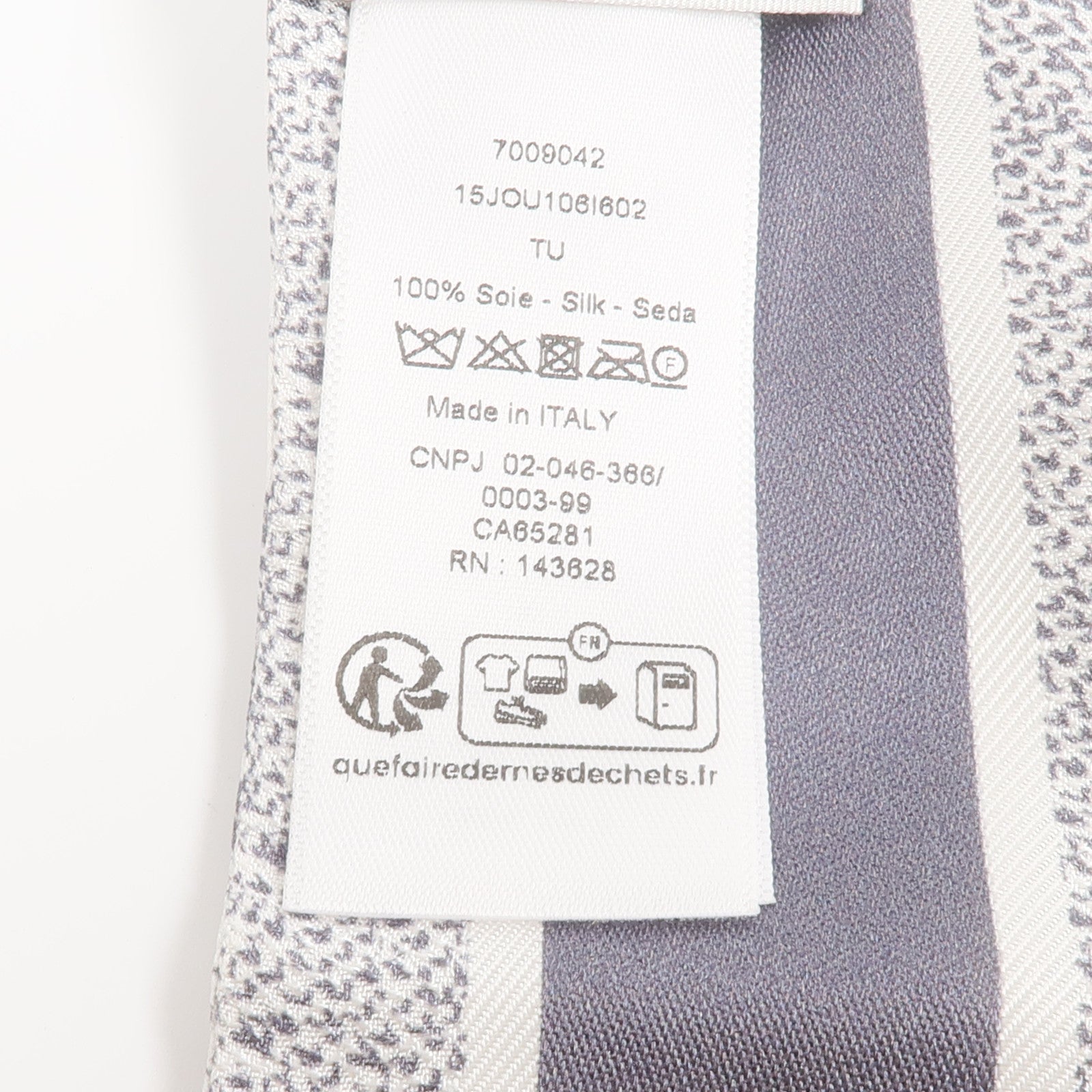 Dior 絲質Toile De Jouy Sauvage Mitzah絲巾