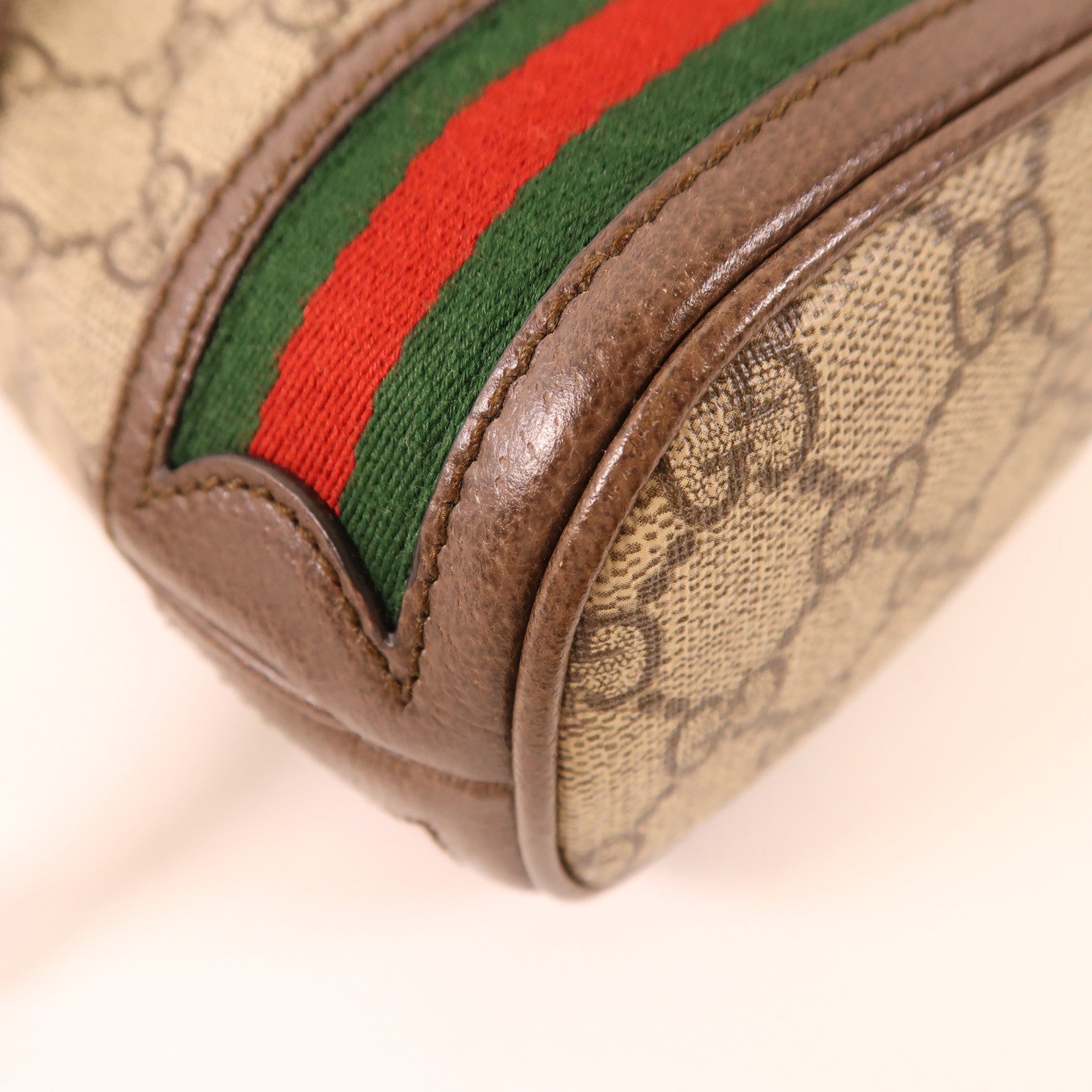 GUCCI 塗層帆布Ophidia Bucket Bag金扣肩背袋