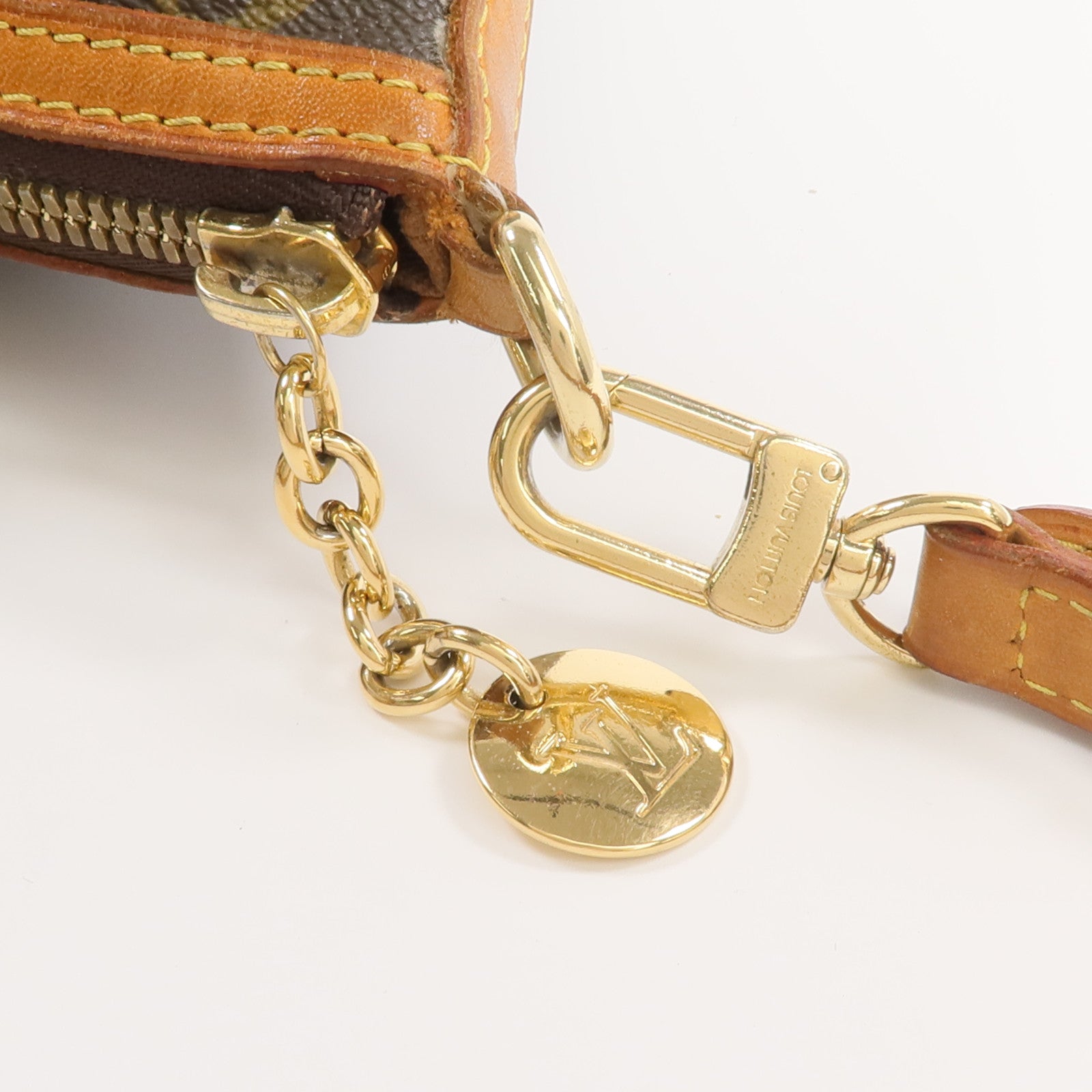LOUIS VUITTON Monogram Palermo PM金扣手挽肩背兩用袋
