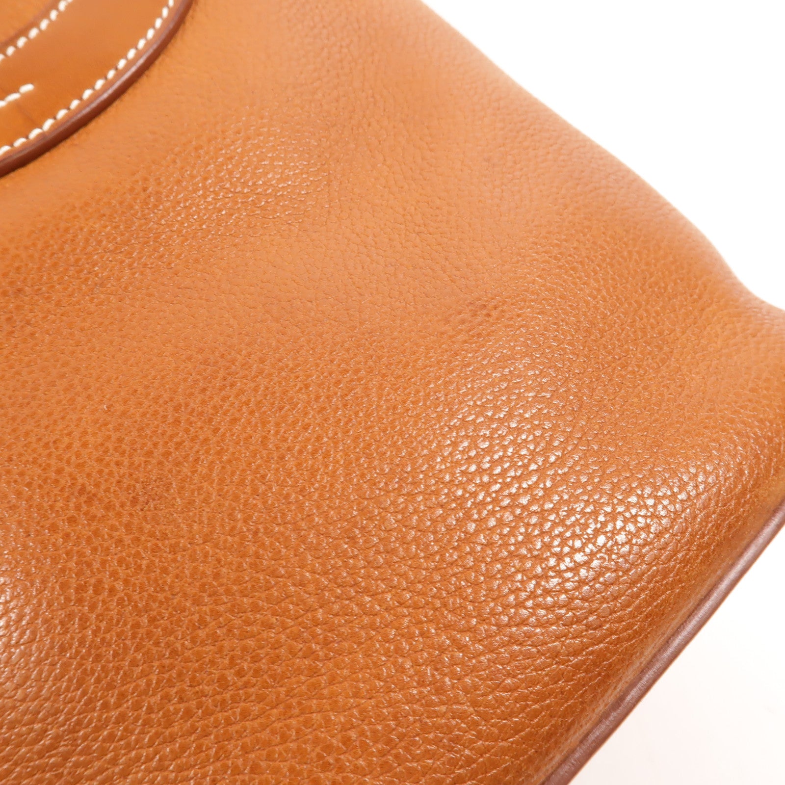 HERMES Barenia皮革In The Loop 23手挽袋Fauve