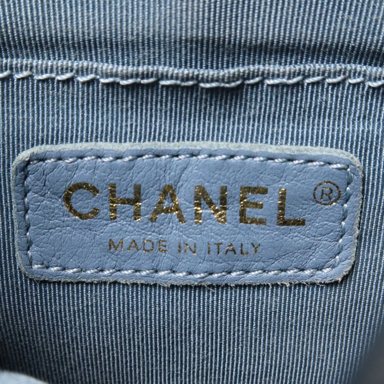 CHANEL 羊皮皮革BackPack鏈帶背包