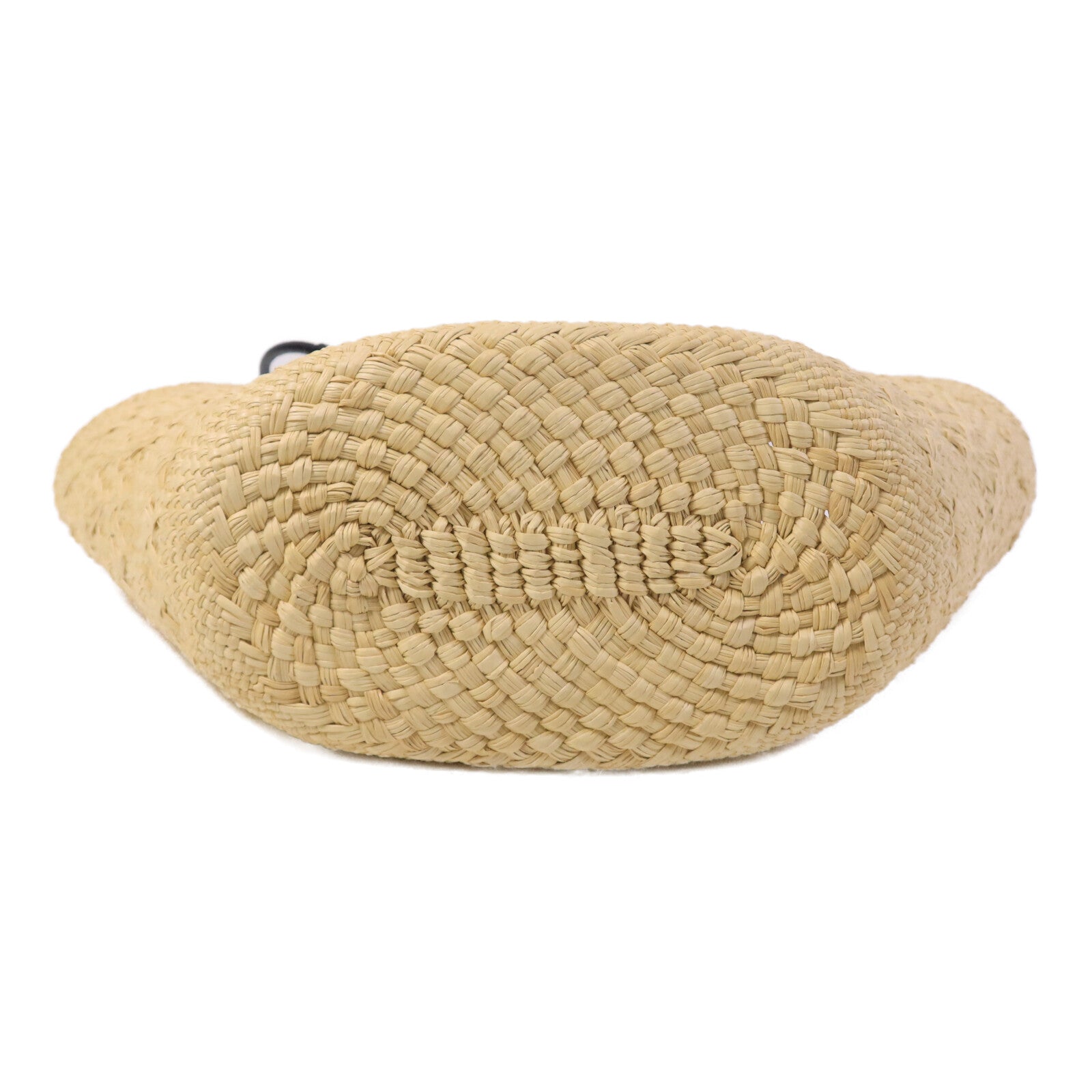 LOEWE Iraca Palm/皮革Small Anagram Basket Bag手挽袋