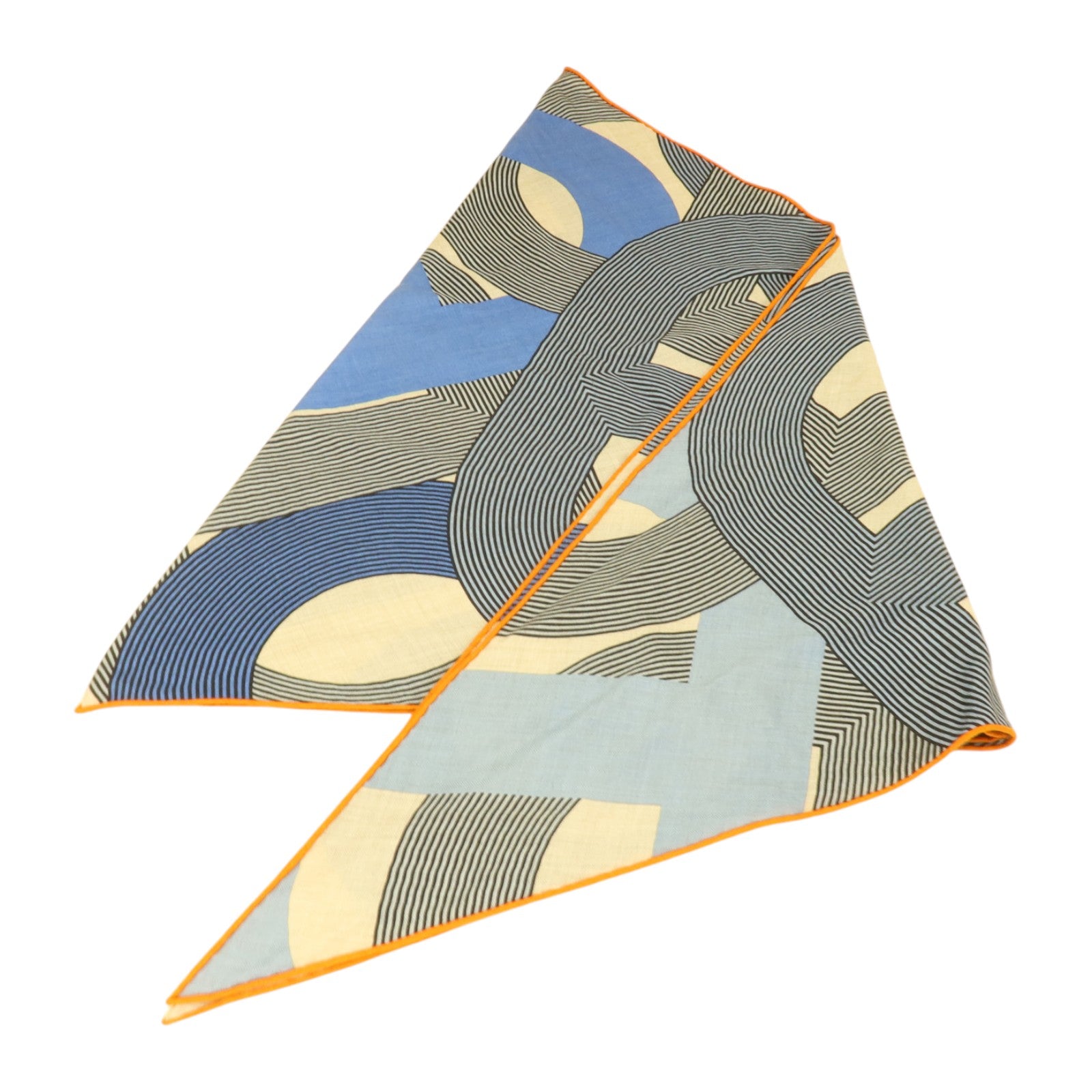 HERMES 羊絨/絲質Giant Triangle Scarf 208x83cm圍巾