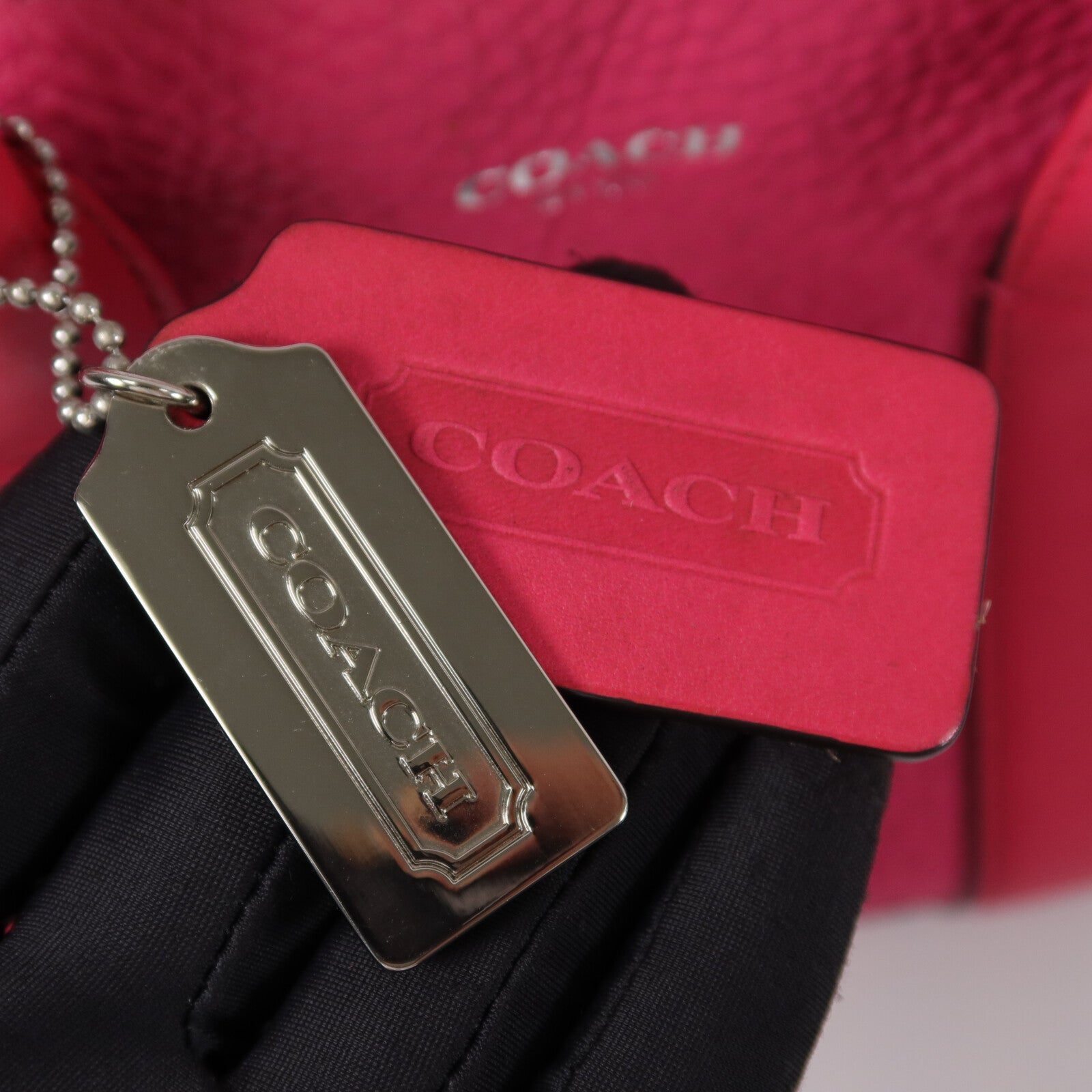 COACH 牛皮皮革Bleecker Mini Preston Satchel手挽肩背兩用袋