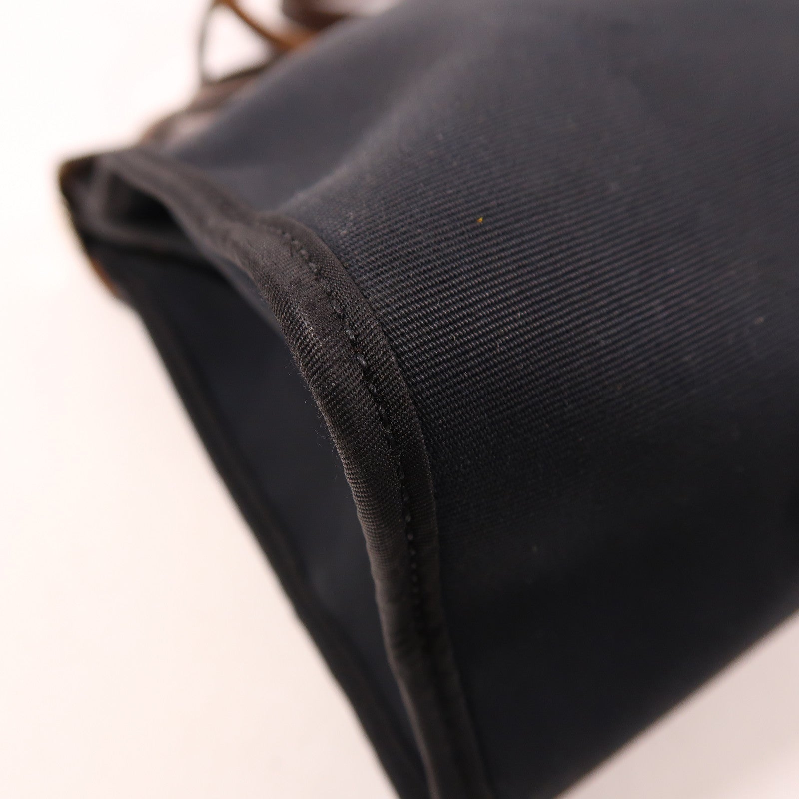 HERMES 帆布Herbag PM銀扣手挽肩背兩用袋
