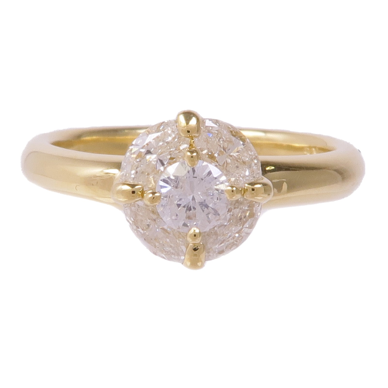 JEWELRY 18K黃金Diamond Ring鑽石戒指US#5.75